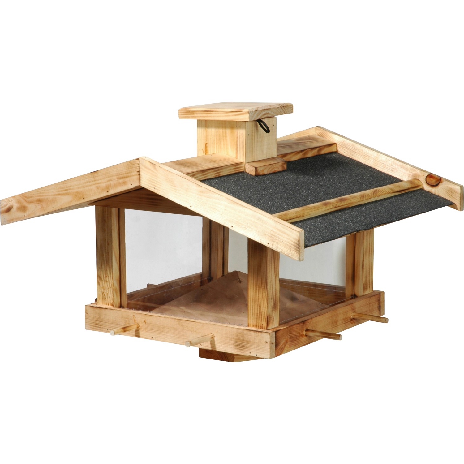 Dobar Vogelhaus Fuego für Ständermontage Geflammt FSC®