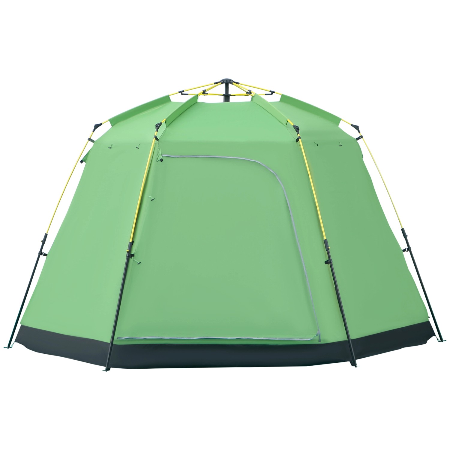 Outsunny Campingzelt Stahl Polyester Oxford Glasfaser 320L x 320B x 180H cm