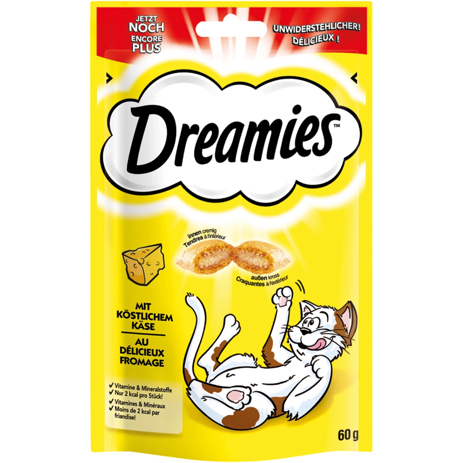Dreamies mit Käse 60 g