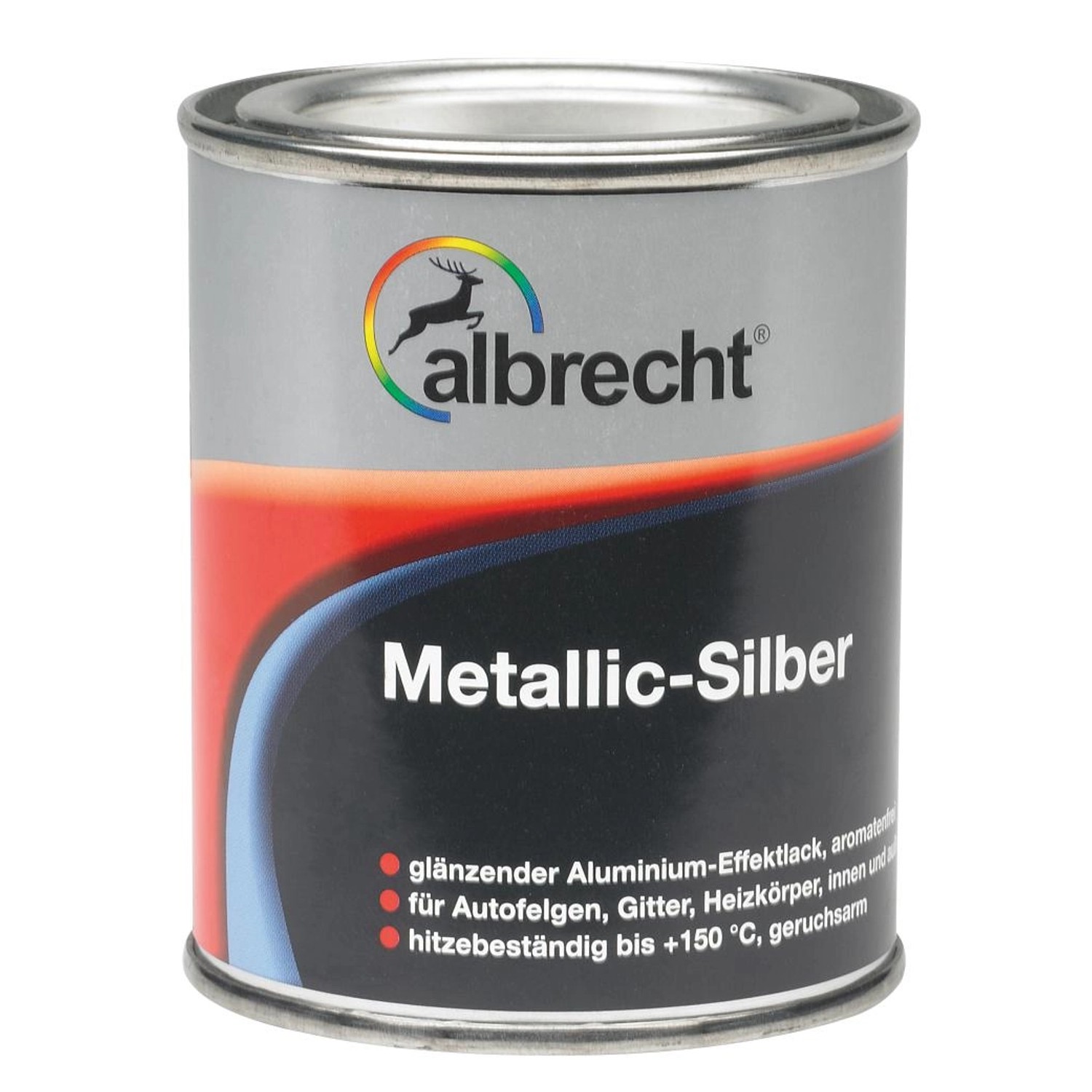 Albrecht Metallic-Silber glänzend 125 ml