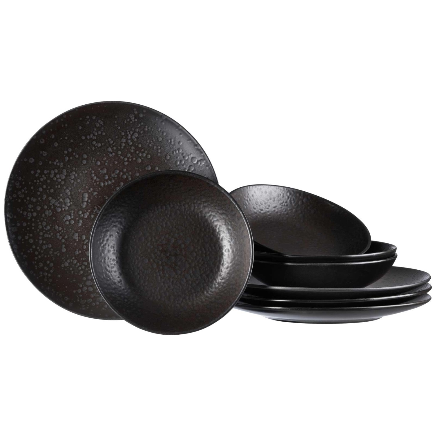 Ritzenhoff & Breker Kitwe Tafelservice 8-teilig Schwarz