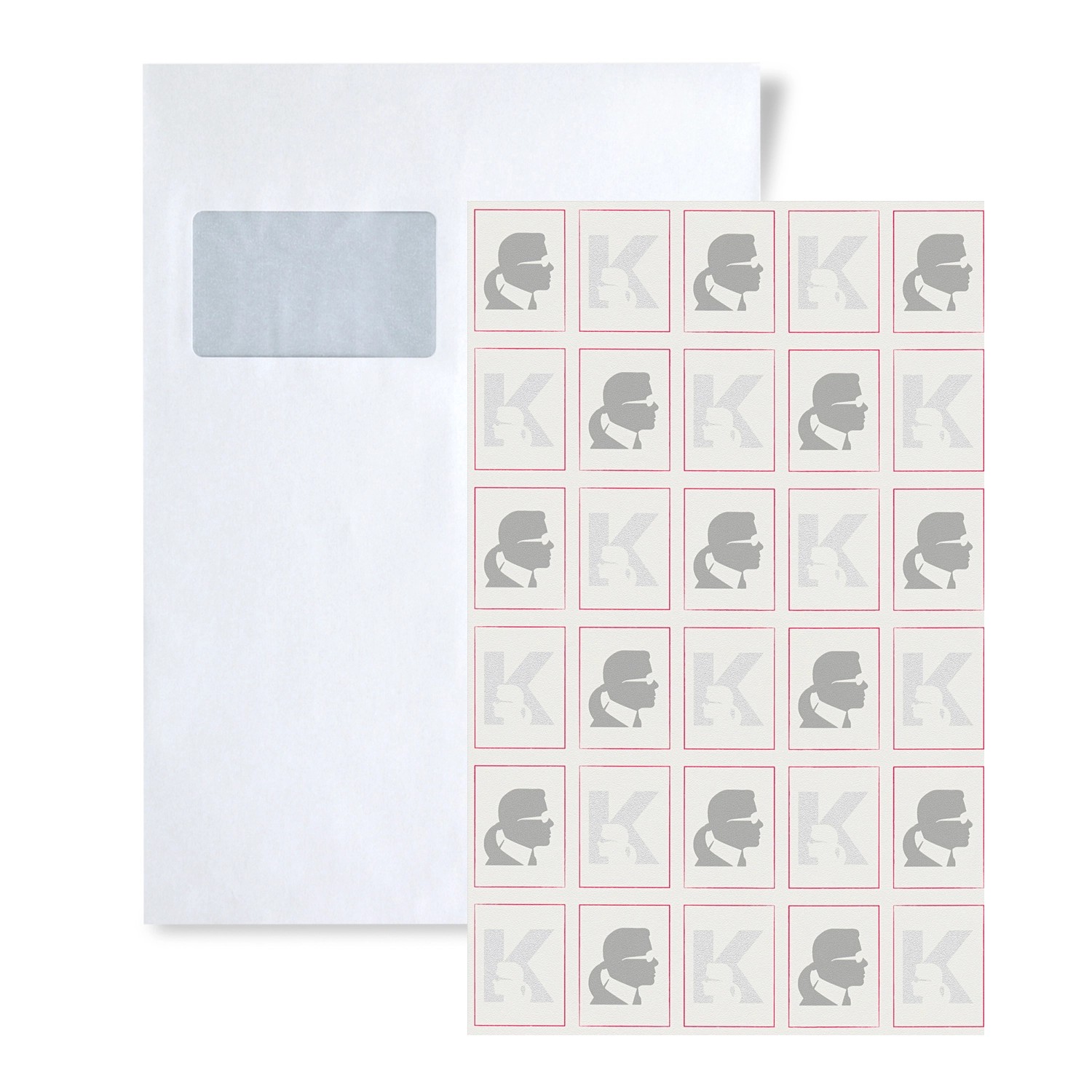 PROFHOME 1 MUSTERSTÜCK S-378421-GU DIN A4 MUSTER der Collage Tapete