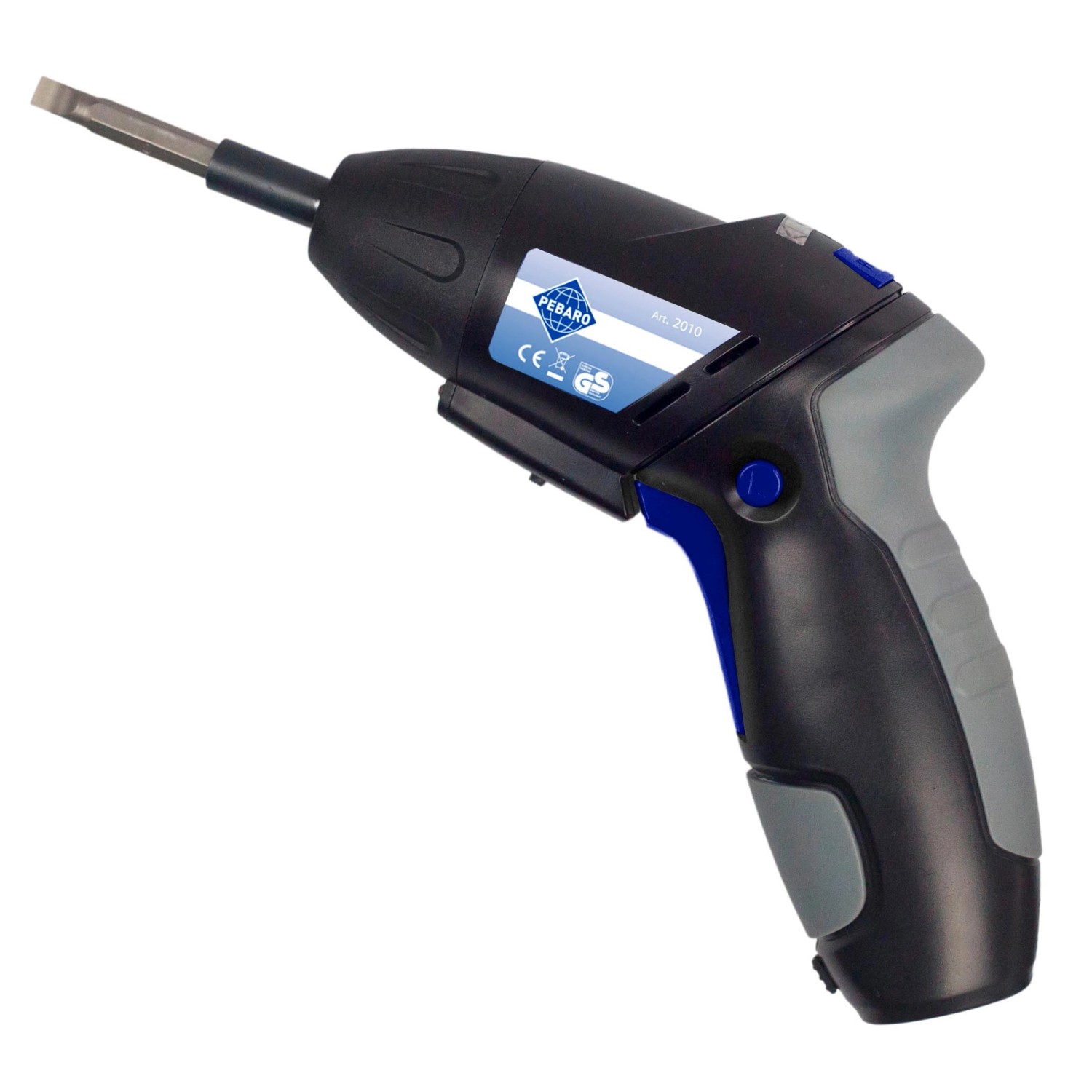 Pebaro Akkuschrauber mit Drehbarem Griff und Licht