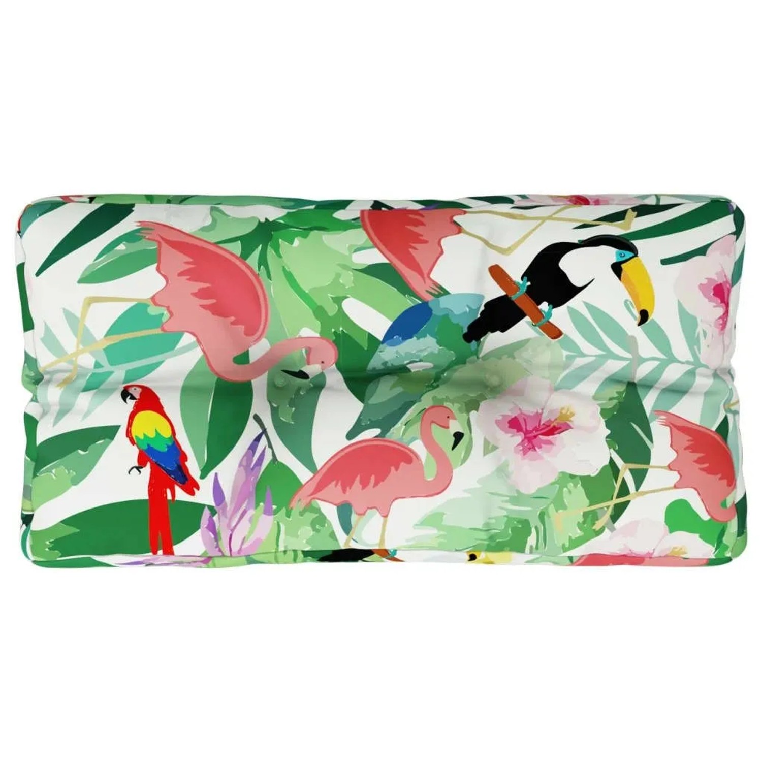 vidaXL Palettenkissen Mehrfarbig 80x40x12 cm Stoff 360618