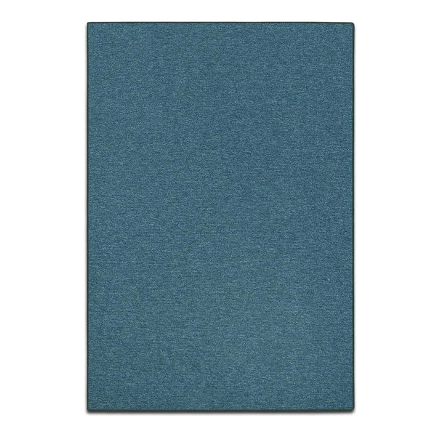 Karat Teppichläufer London Flacher Schlingenflor Grün 80 x 250 cm