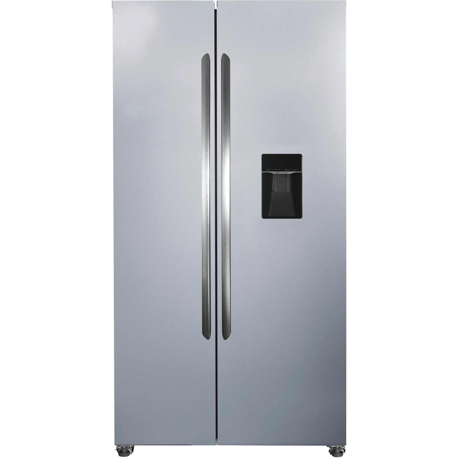 PKM Side by Side Kühl-Gefrierkombination SBS450NFDWDEIX Inox Design