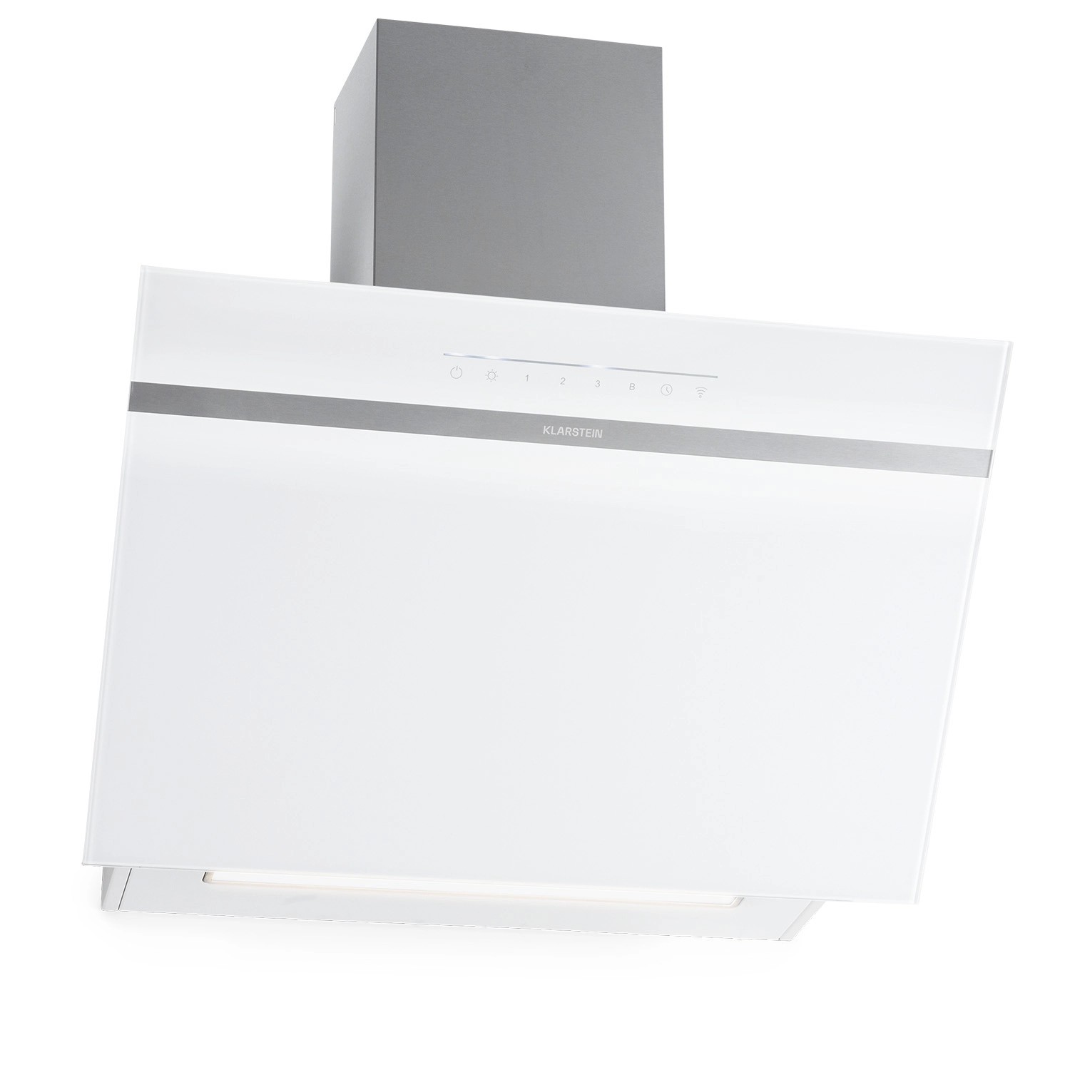 Klarstein Ava 60 Dunstabzugshaube 60cm Wandhaube WiFi A++ 515m³/h Touch Weiß