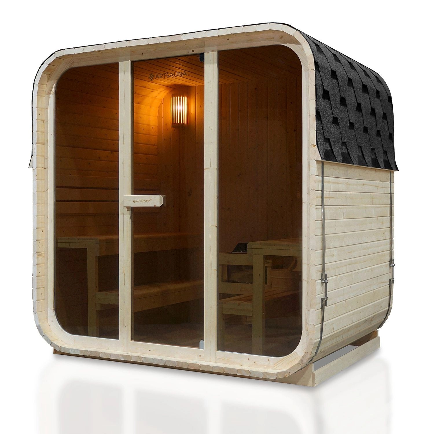 Artsauna Cube Fasssauna Fjora