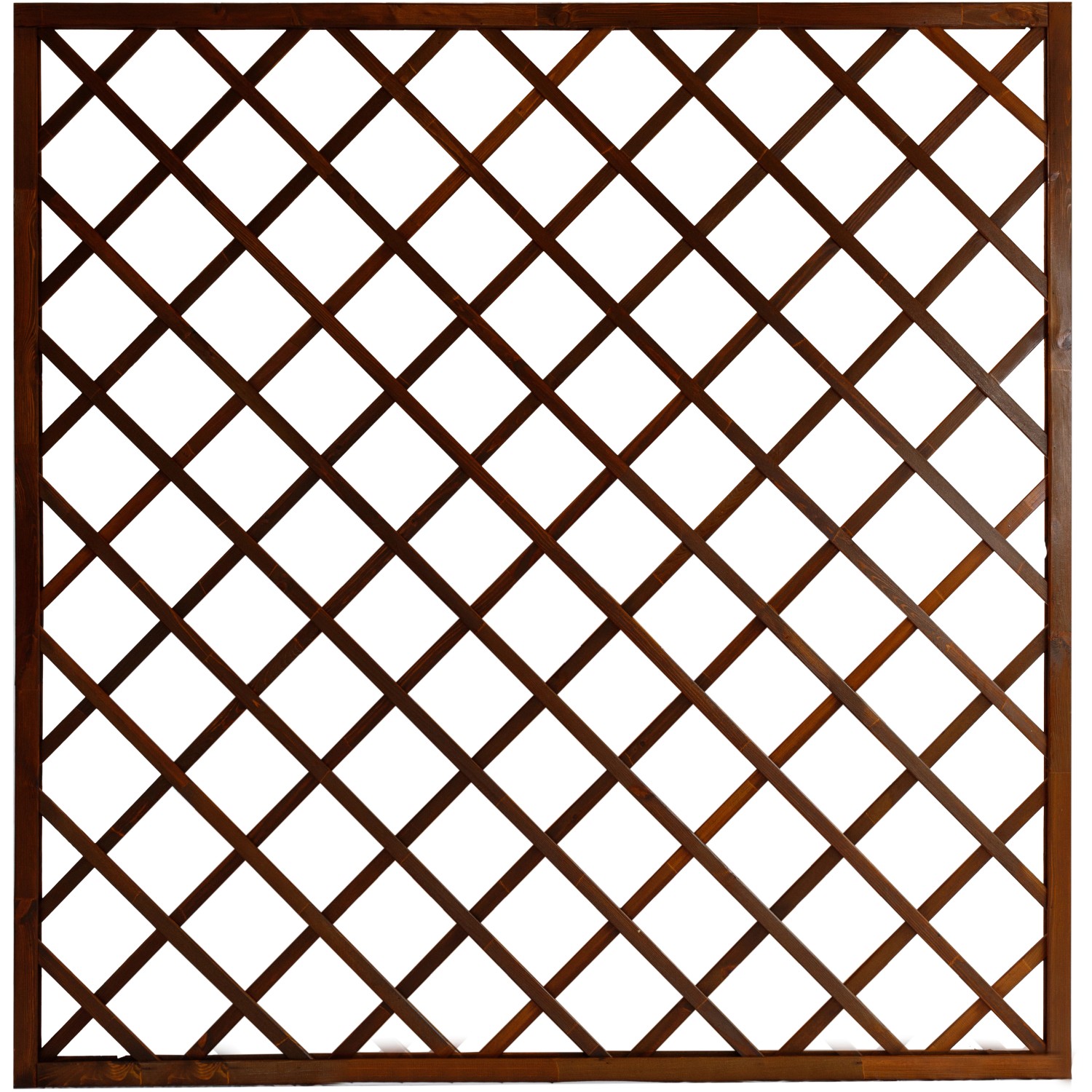 Sichtschutzzaun-Element Nancy Braun 180 cm x 180 cm