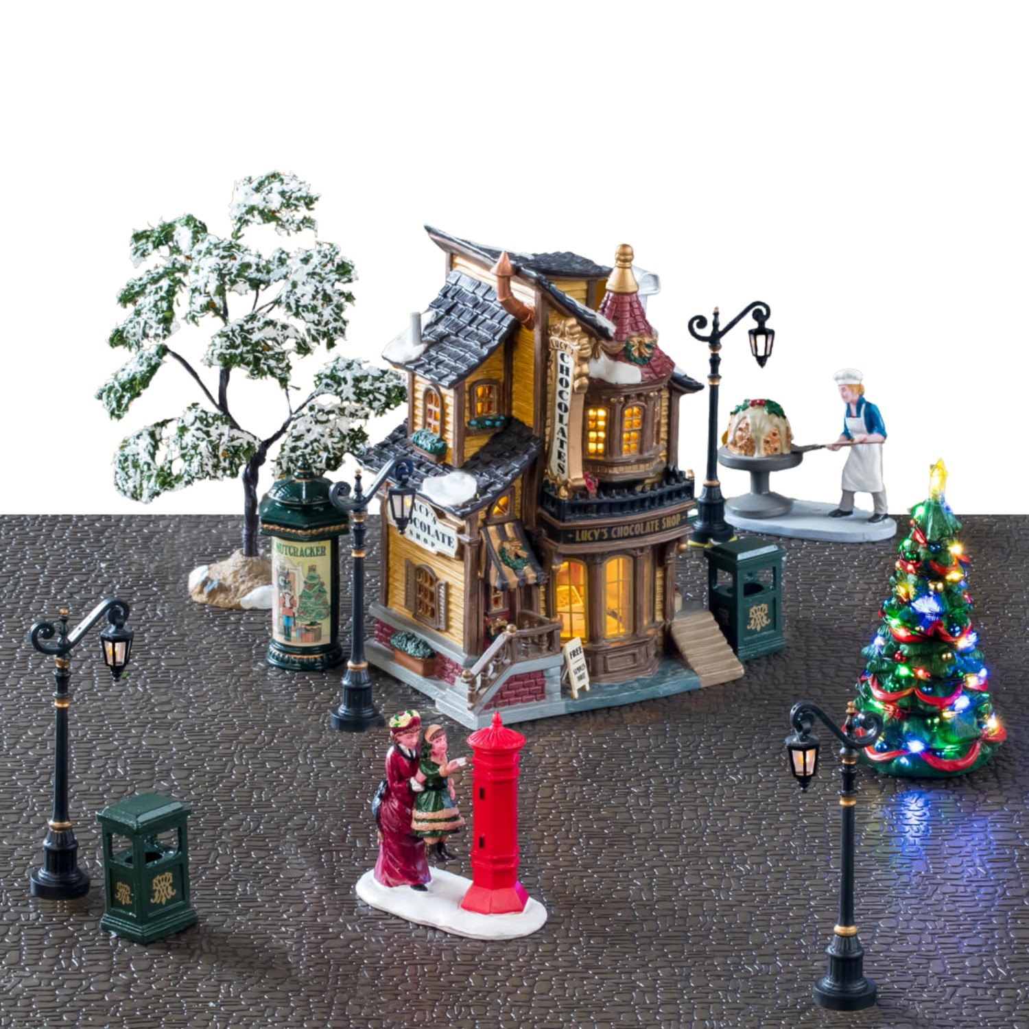 Lemax Weihnachtsdekoration Set Lucy's Chocolate Shop