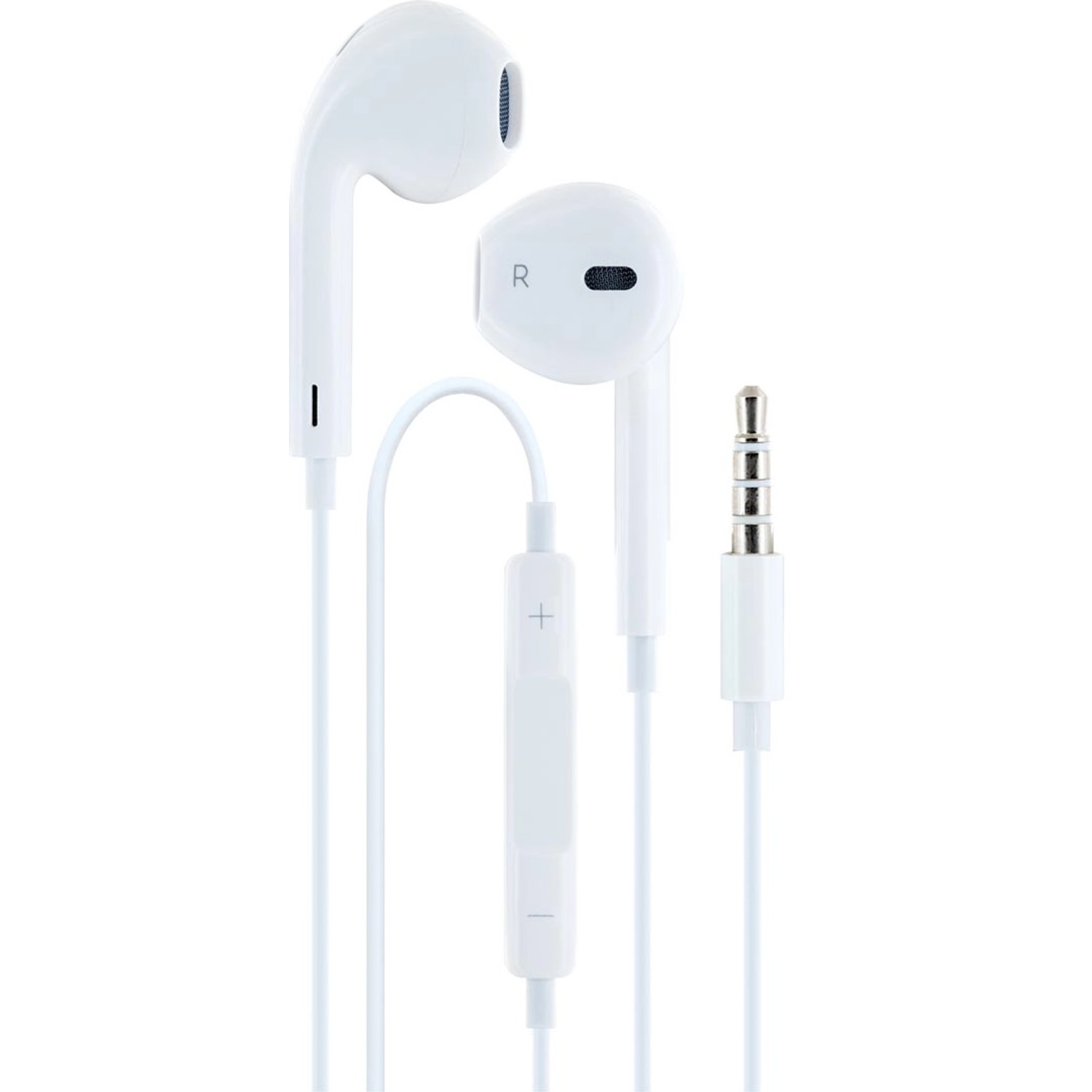 Schwaiger® In-Ear Kopfhörer mit AUX Stecker - Weiß