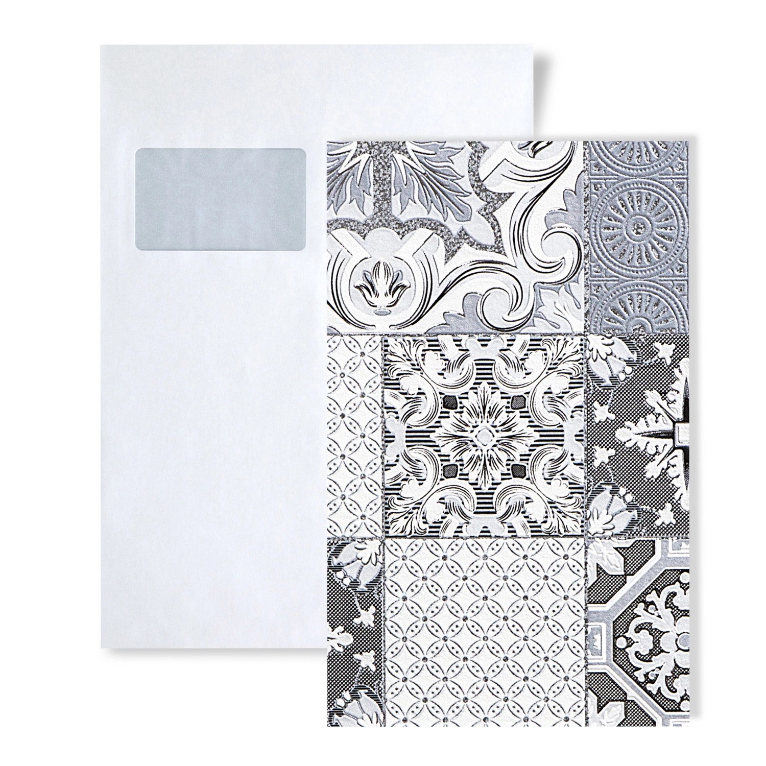 EDEM 1 MUSTERSTÜCK BRAVO S-87001BR10 DIN A4 MUSTER der Collage Tapete