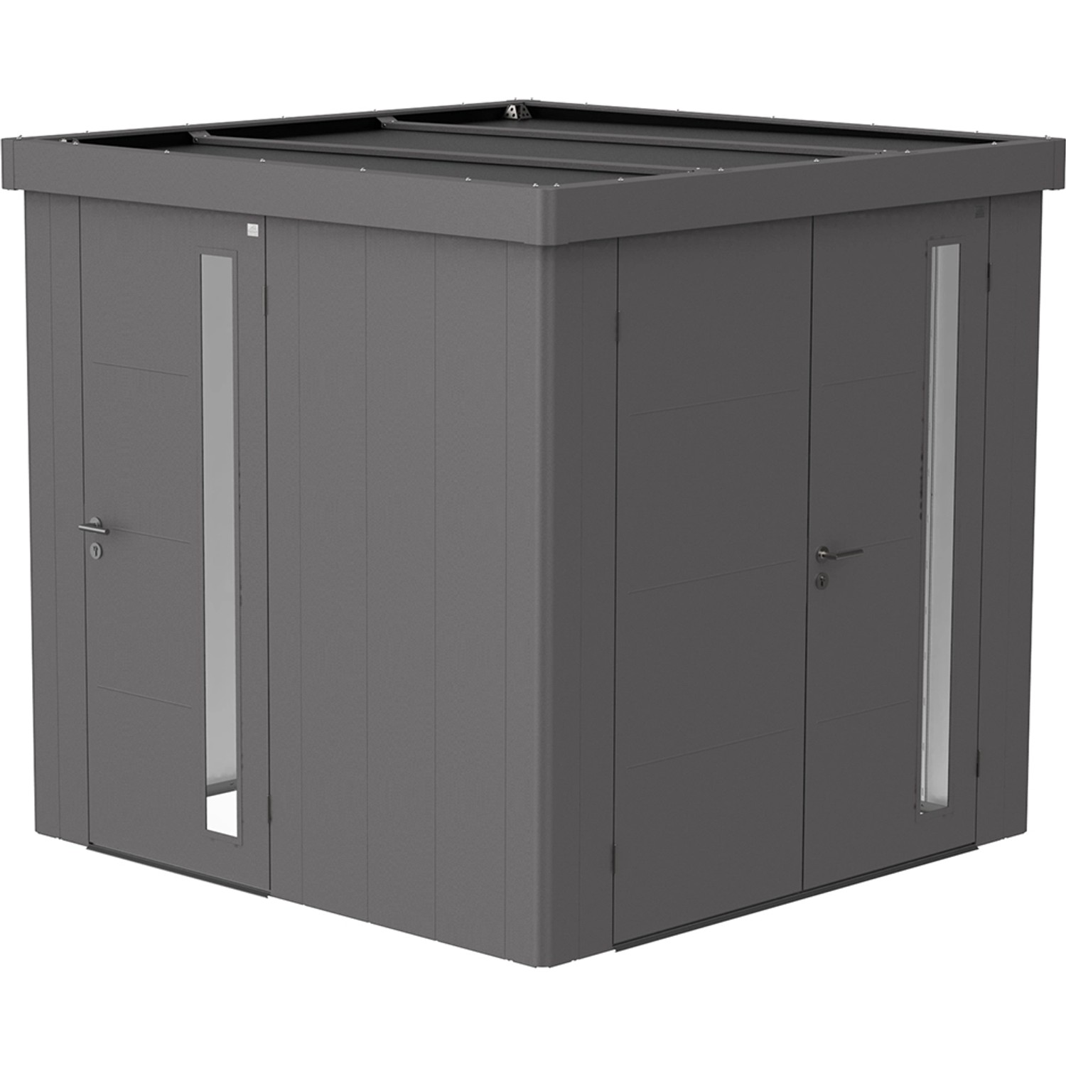Biohort Zusatztür für Gerätehaus Neo Quarzgrau-Metallic