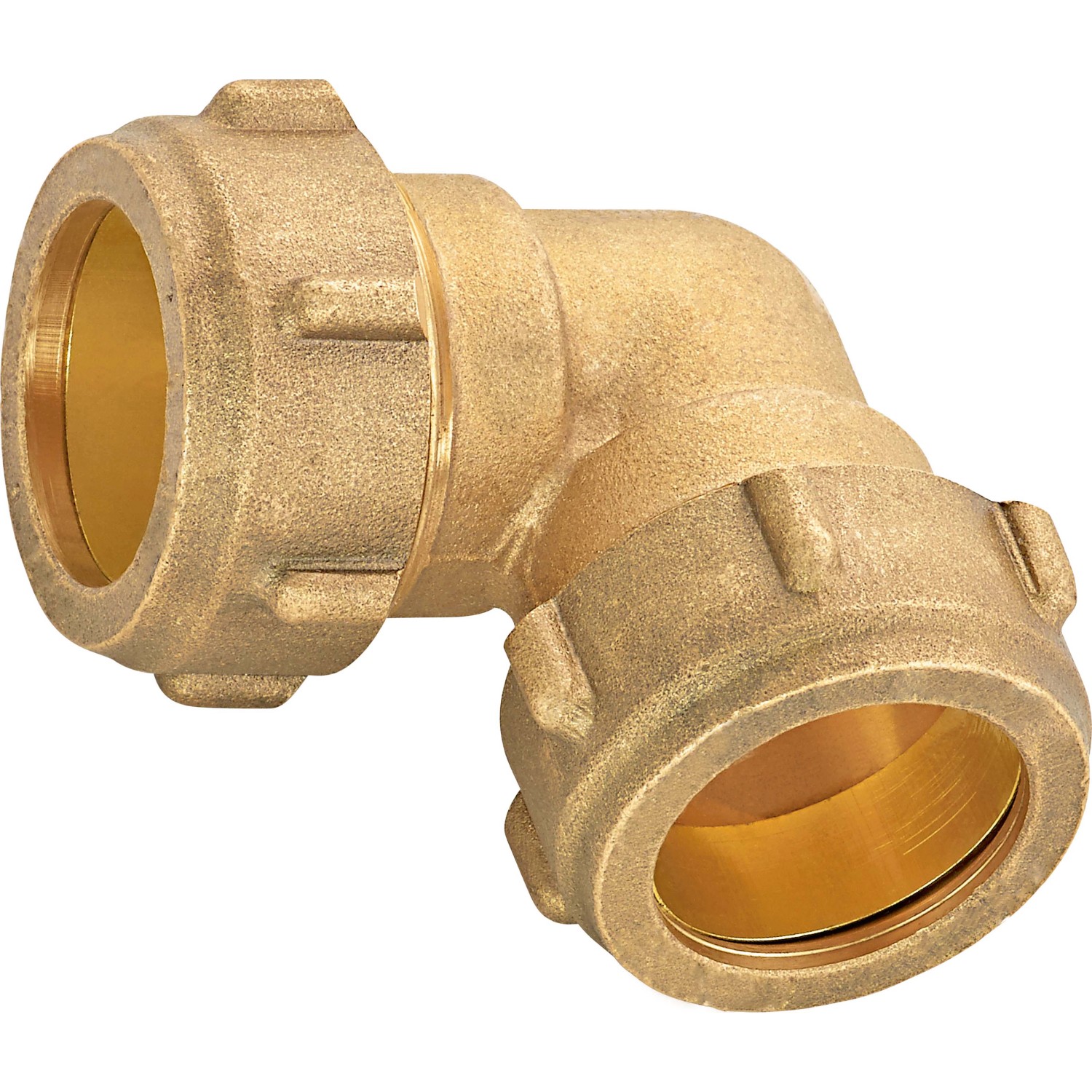 Klemmring-Winkel 52 mm Messing