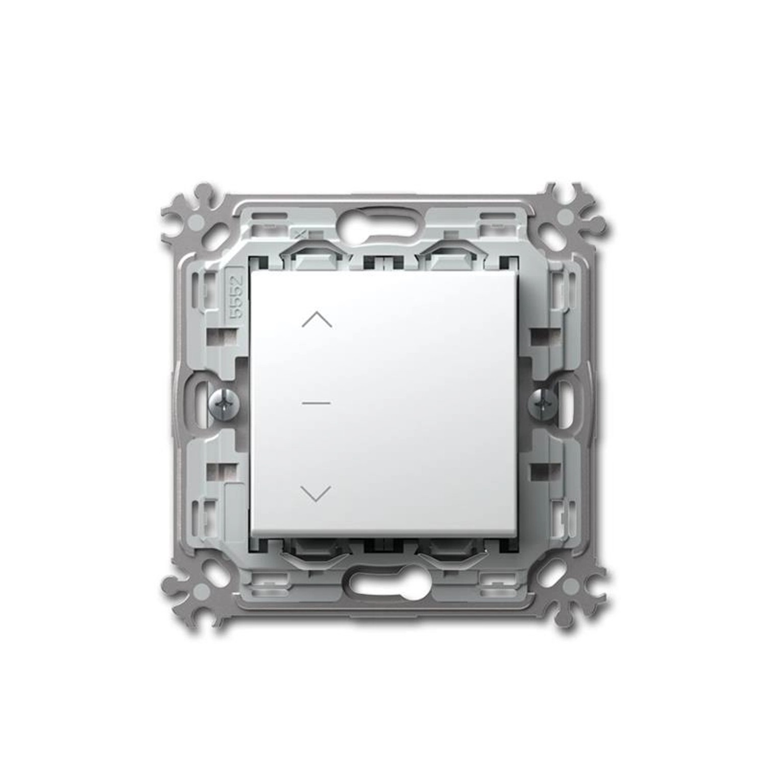 TEM MODUL PLUS Jalousien Schalter Weiß 250V16A UP