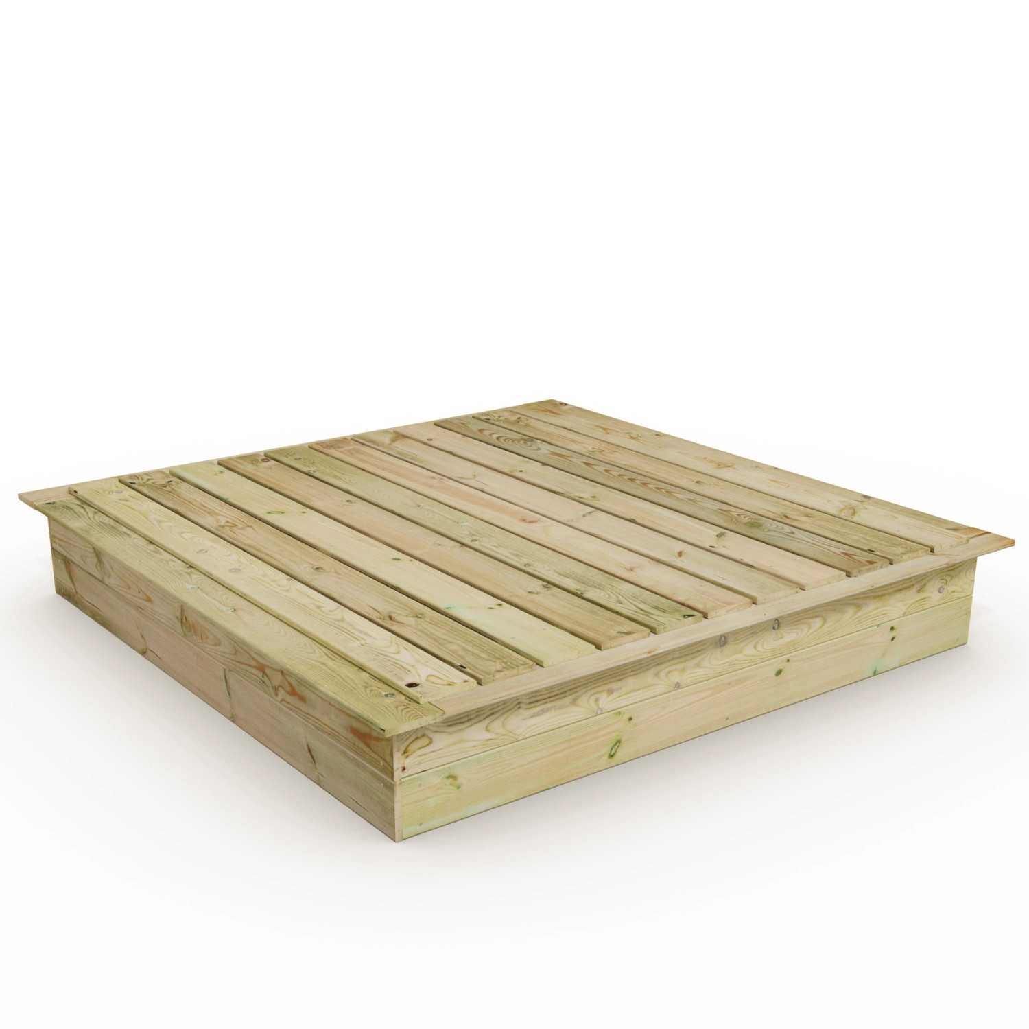 WICKEY Sandkasten King Kong inkl. Deckel 195 x 195 cm