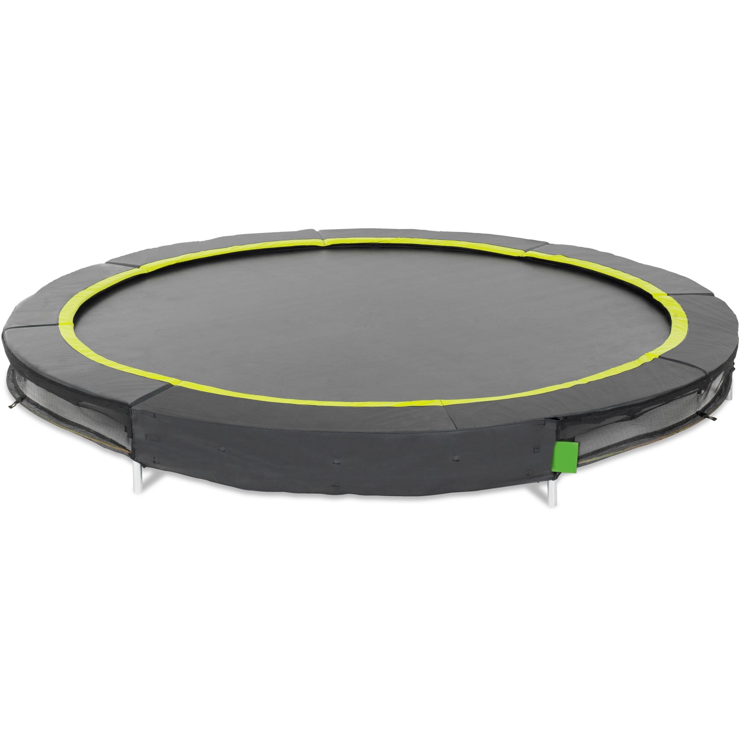 Exit Toys Bodentrampolin Silhouette Sports Ø 244 cm Schwarz