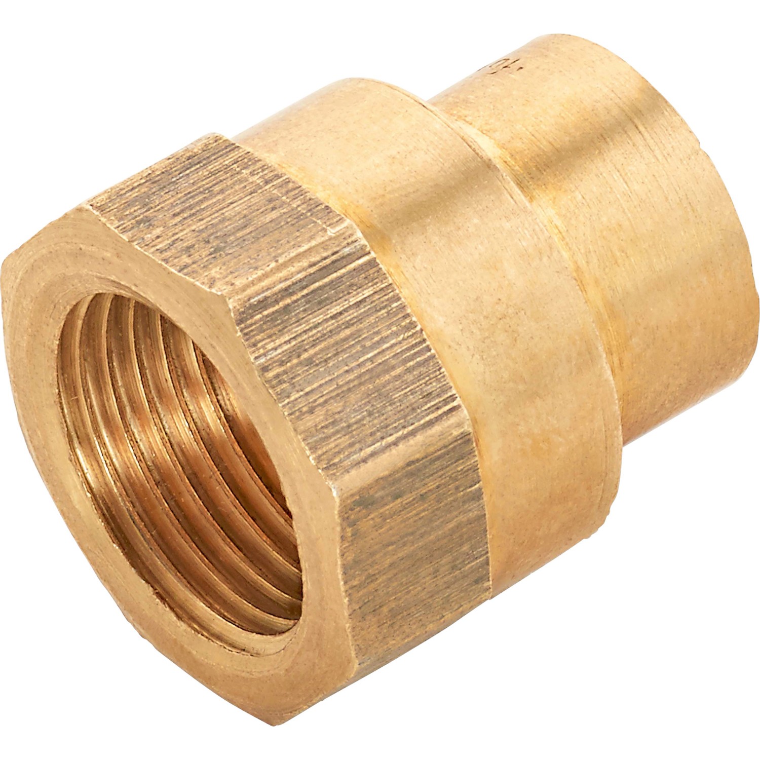 Löt-Übergangsmuffe 21 mm Rotguss