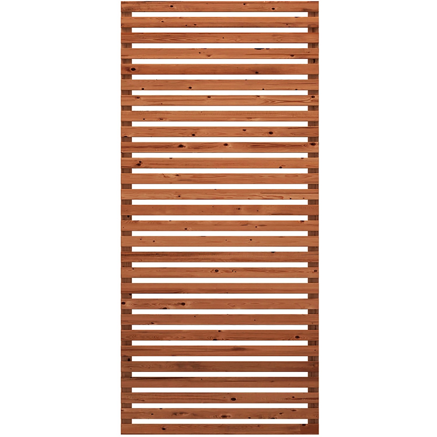 Plus Holz Sichtschutzzaun Tokyo ThermoWood® 83 cm x 180 cm