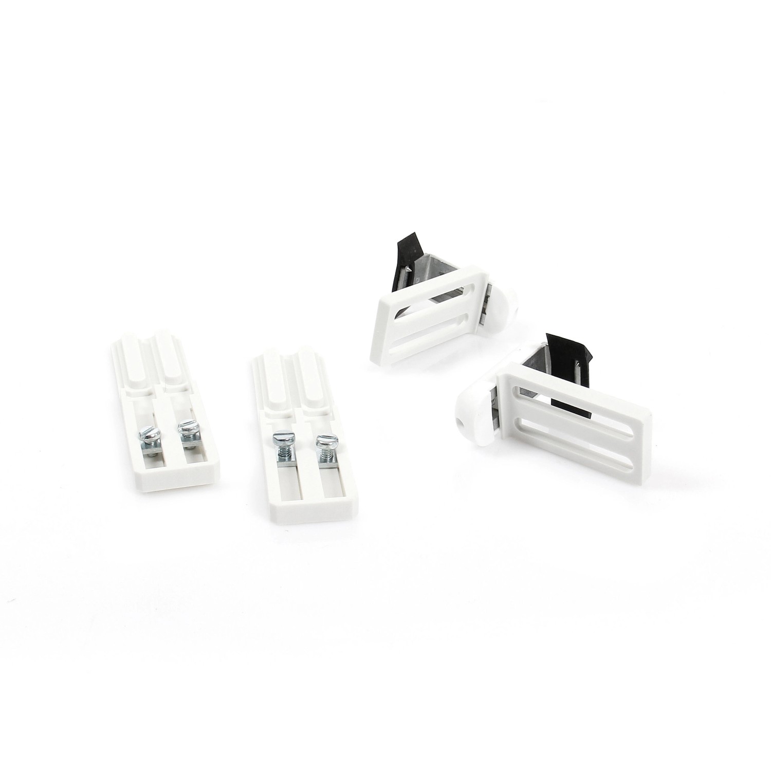 Avosdim 2erSet Verstärkte Klemmträger Mit Versatz Für Rollos und Jalousien