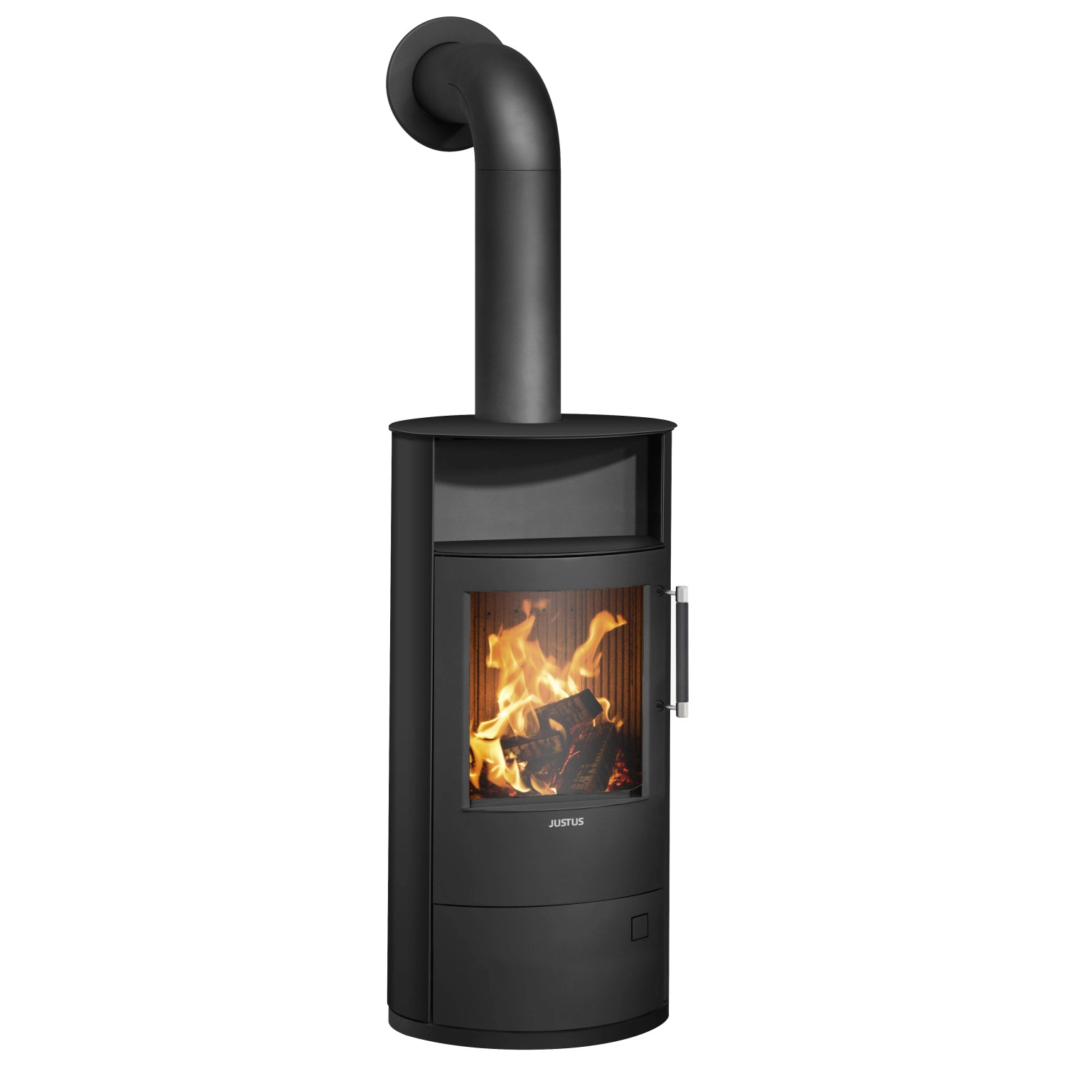 Justus Island 5 2.0 Kaminofen Stahl Schwarz 5 kW