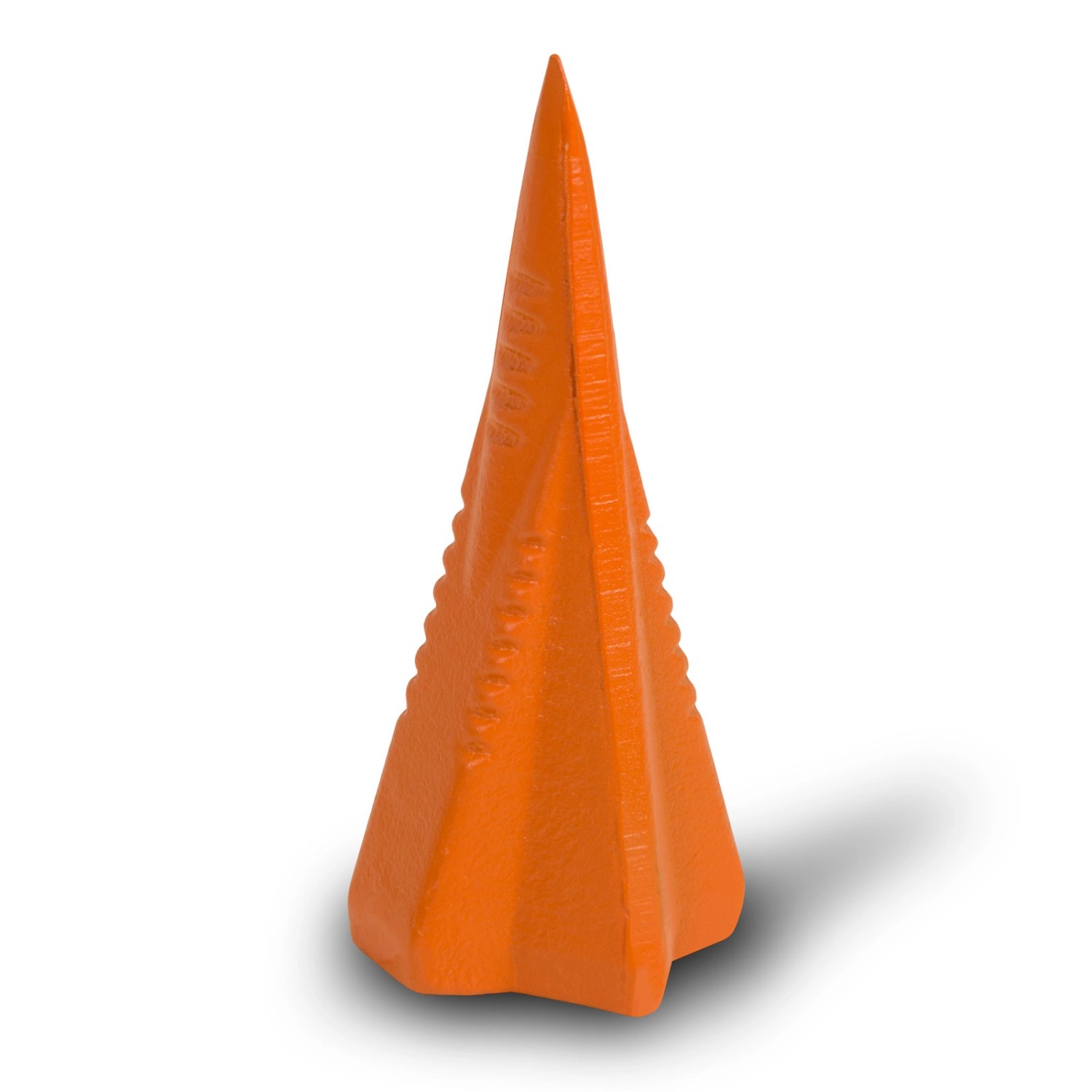 EBERTH Spaltkeil Holzspalter Größe 7 x 7 x 17cm Spaltgranate Drehspaltkeil