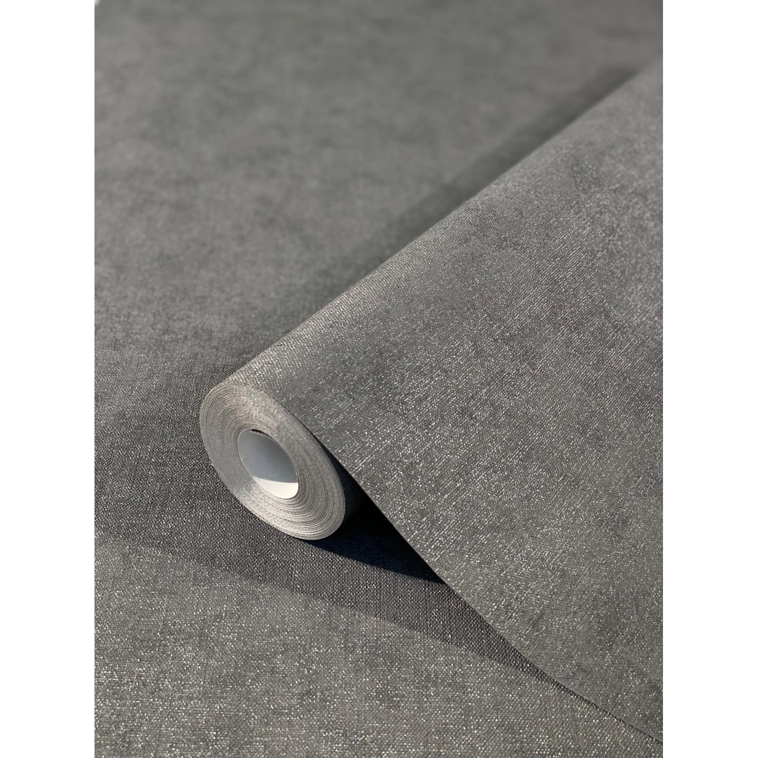 Marburg Vliestapete Shades Uni Anthrazit FSC®