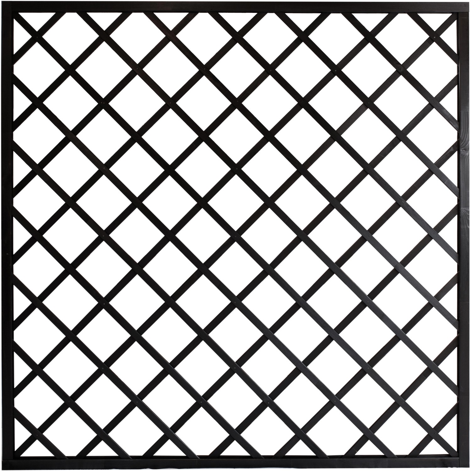 Sichtschutzzaun-Element Nancy Anthrazit 180 cm x 180 cm