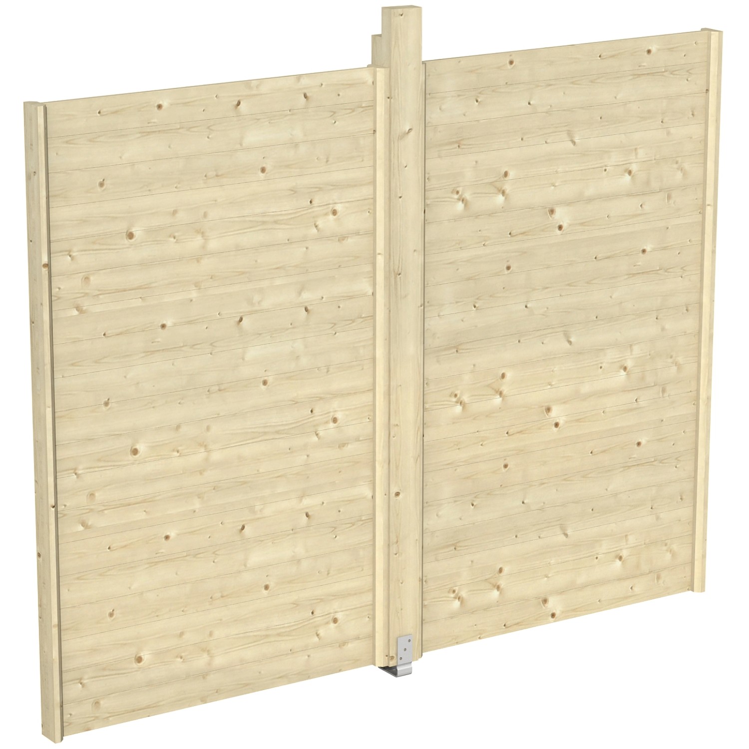 Skan Holz Seitenwand für Pavillon Toulouse unbehandelt 270 cm x 209 cm