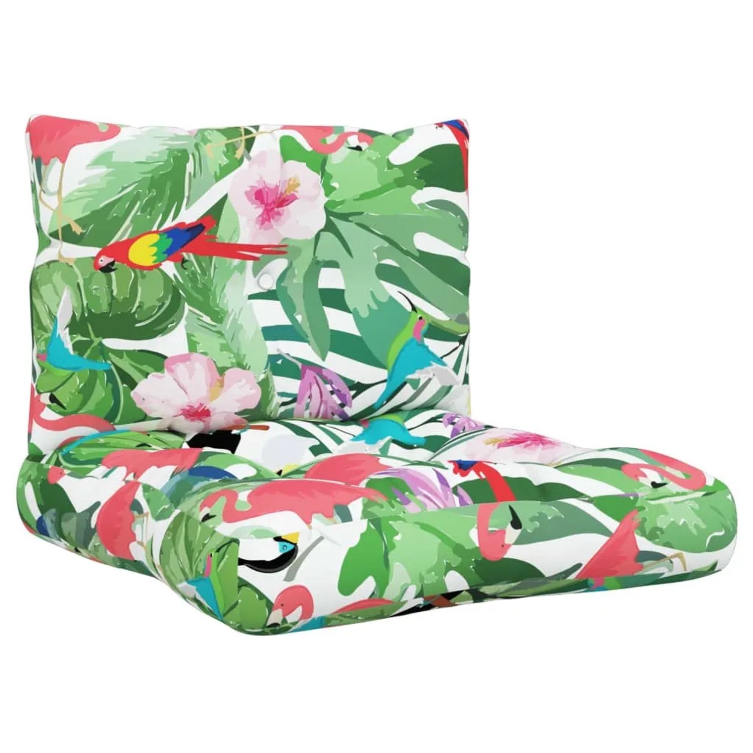 vidaXL Palettenkissen 2 Stk Mehrfarbig Oxford-Gewebe 360851