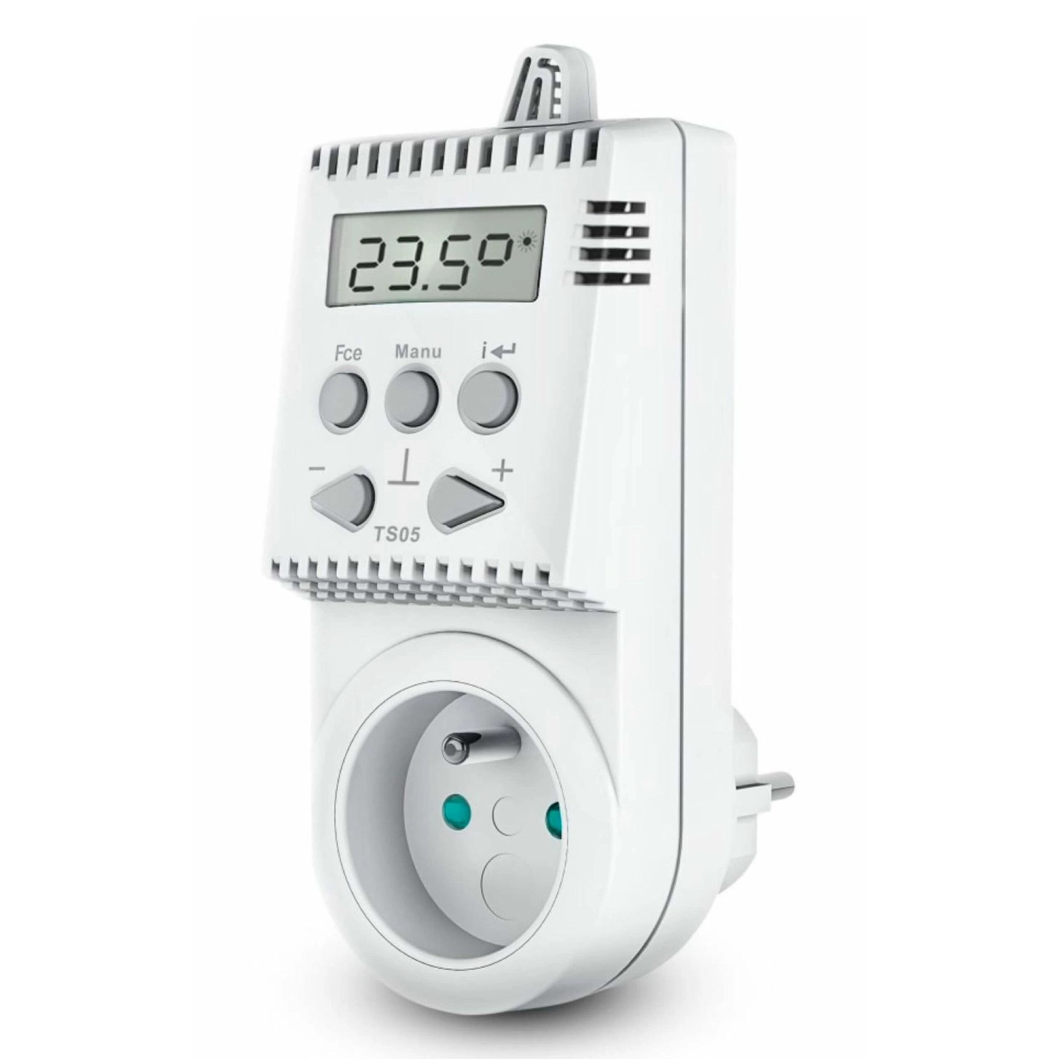 Fenix Steckthermostat TS05 Weiß für Automatische Temperaturregelung