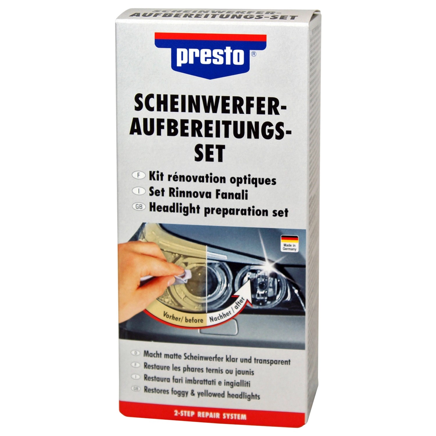 Presto Scheinwerfer-Aufbereitungs-Set