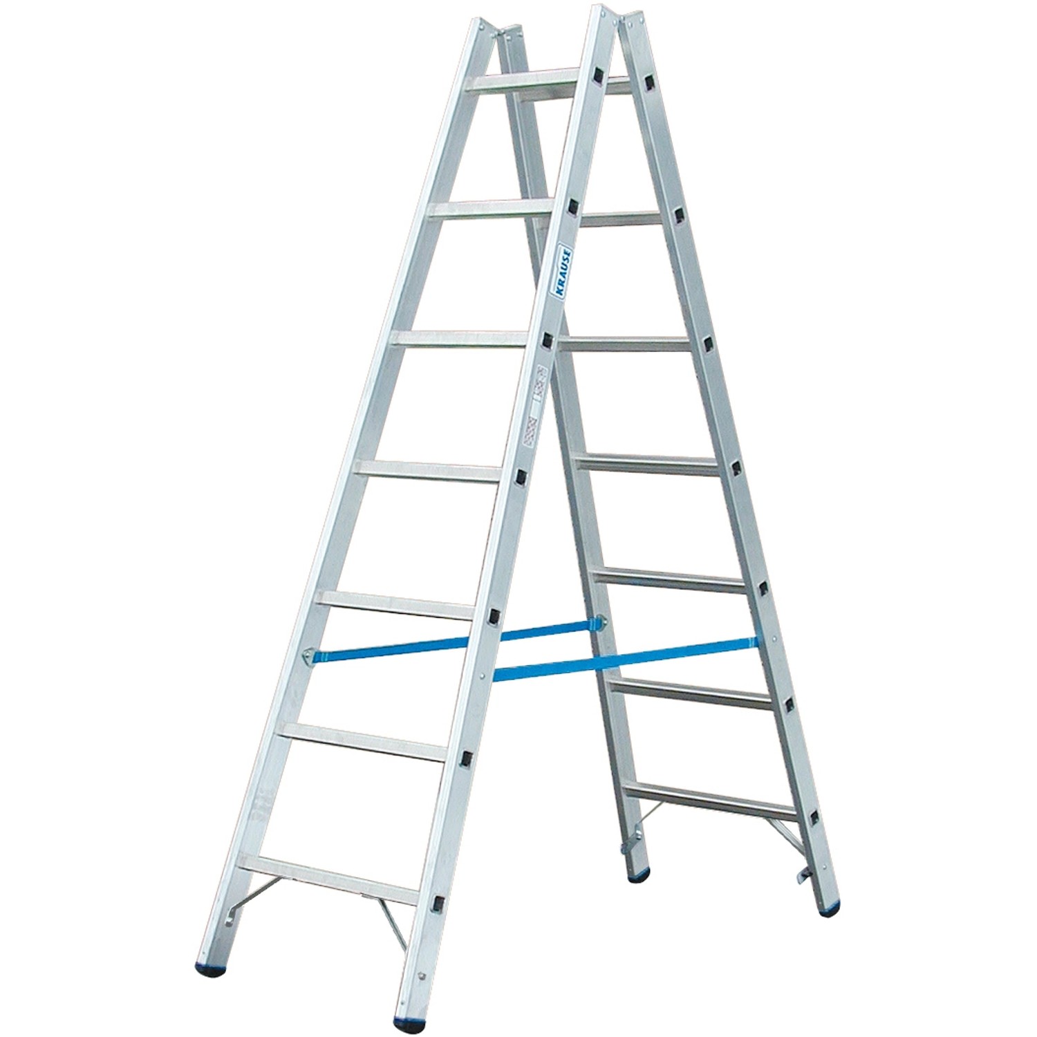 Stabilo Sprossen-Doppelleiter 2 x 7 Sprossen