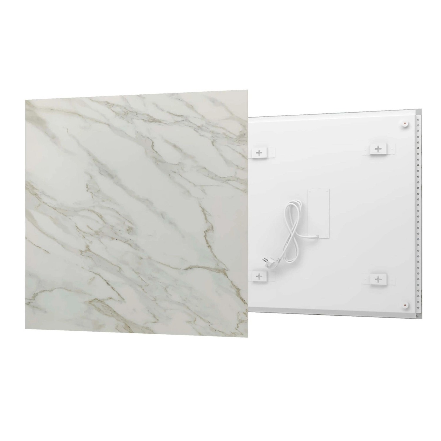 Fenix Infrarotheizung ECOSUN Steinoberfläche 300W 59,2 x 59,2 x 4,0cm Grau