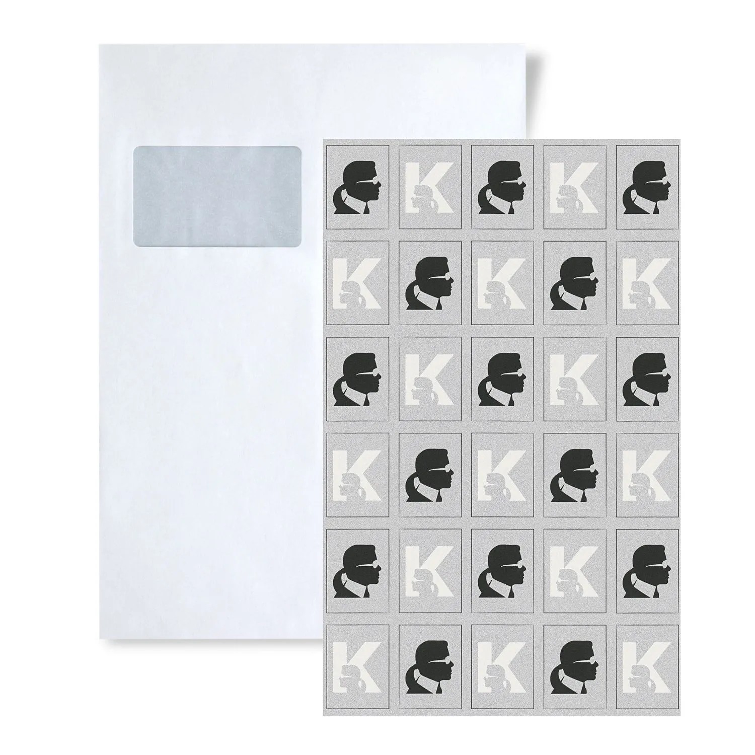 PROFHOME 1 MUSTERSTÜCK S-378424-GU DIN A4 MUSTER der Collage Tapete