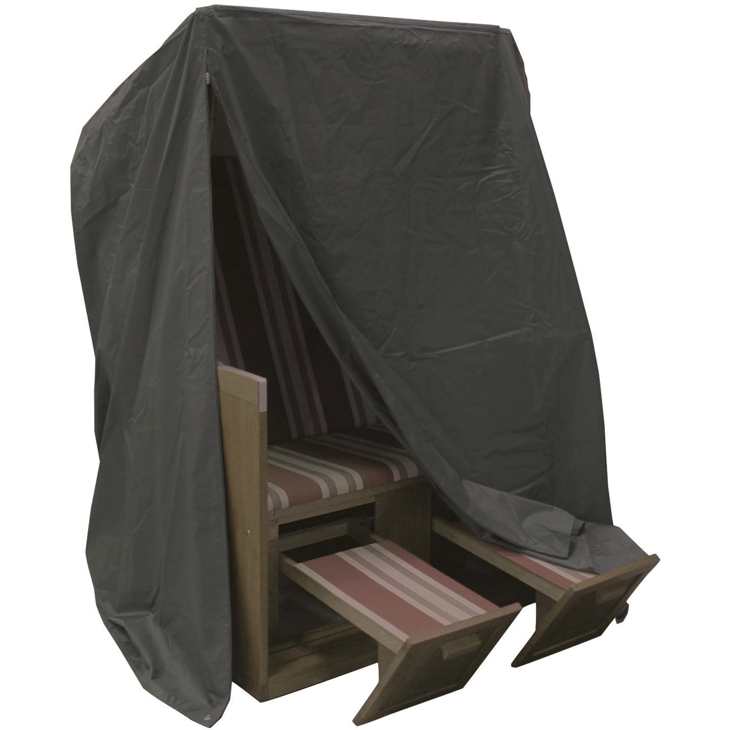 Acamp Premium-Schutzhülle Strandkorb Grau