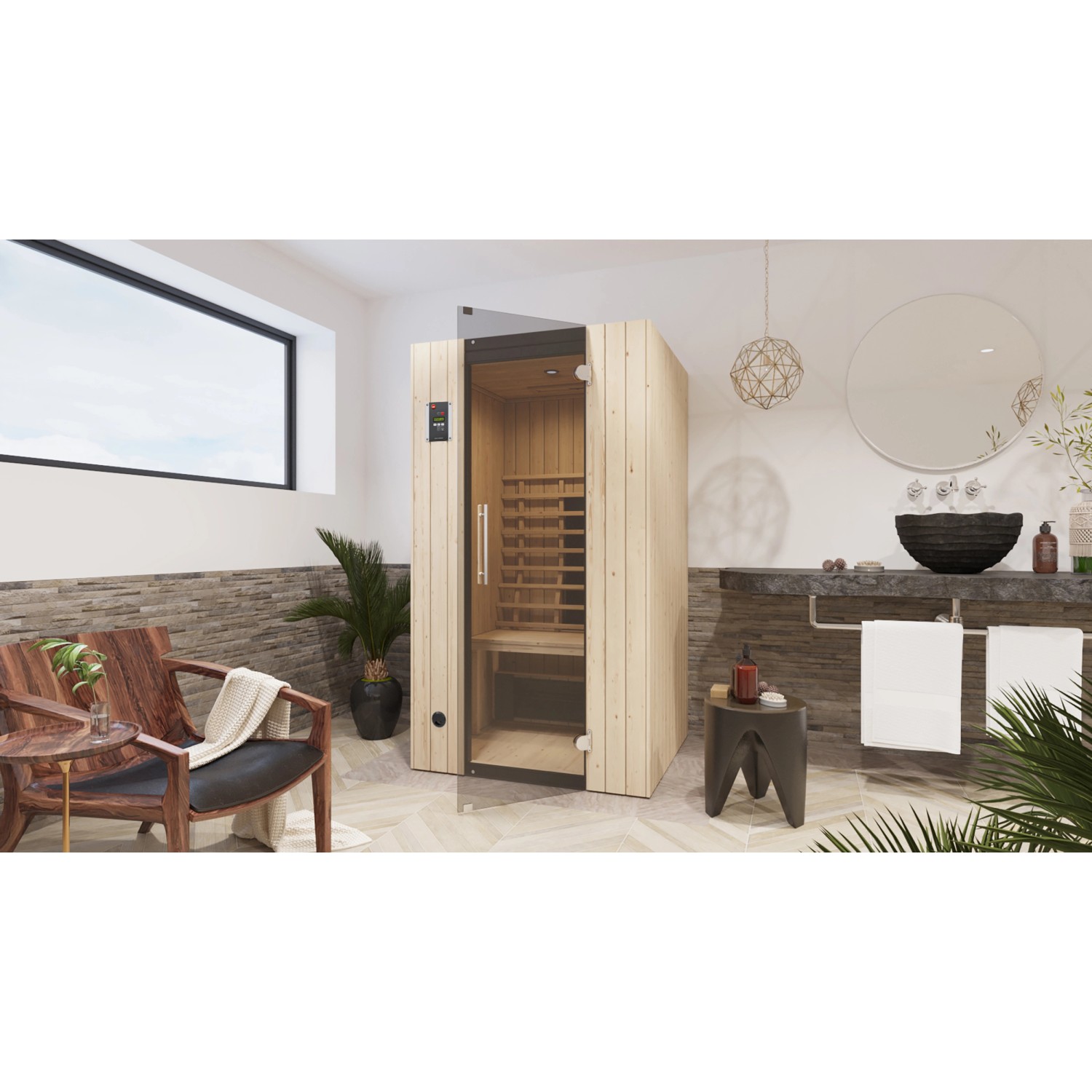 Weka Infrarotkabine Tanilla 1 Linienstrahler