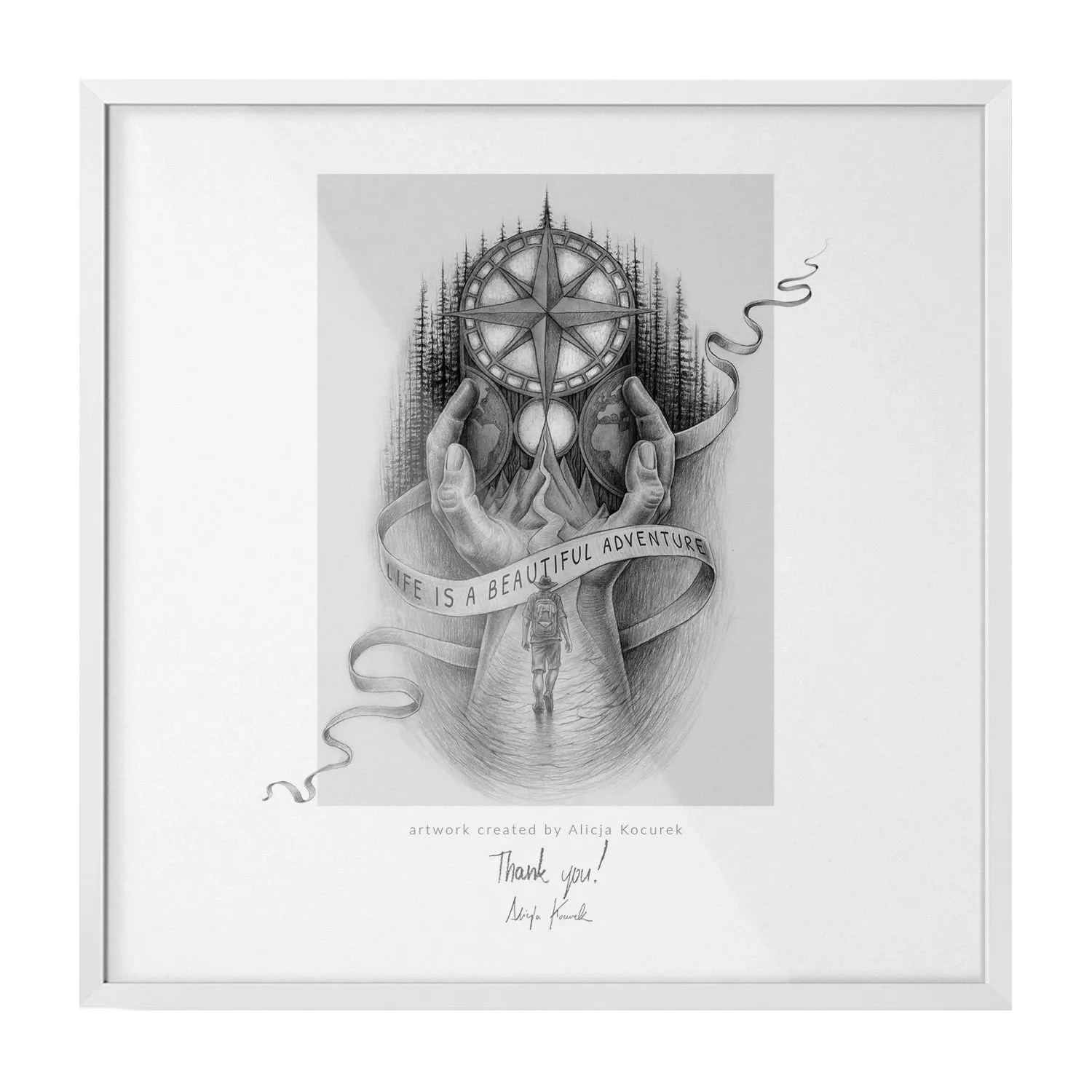 Tulup Bilderrahmen Foto Rahmen 50x50 cm Weiße Bilderrahmen Fotorahmen Bilderrahmen Modern