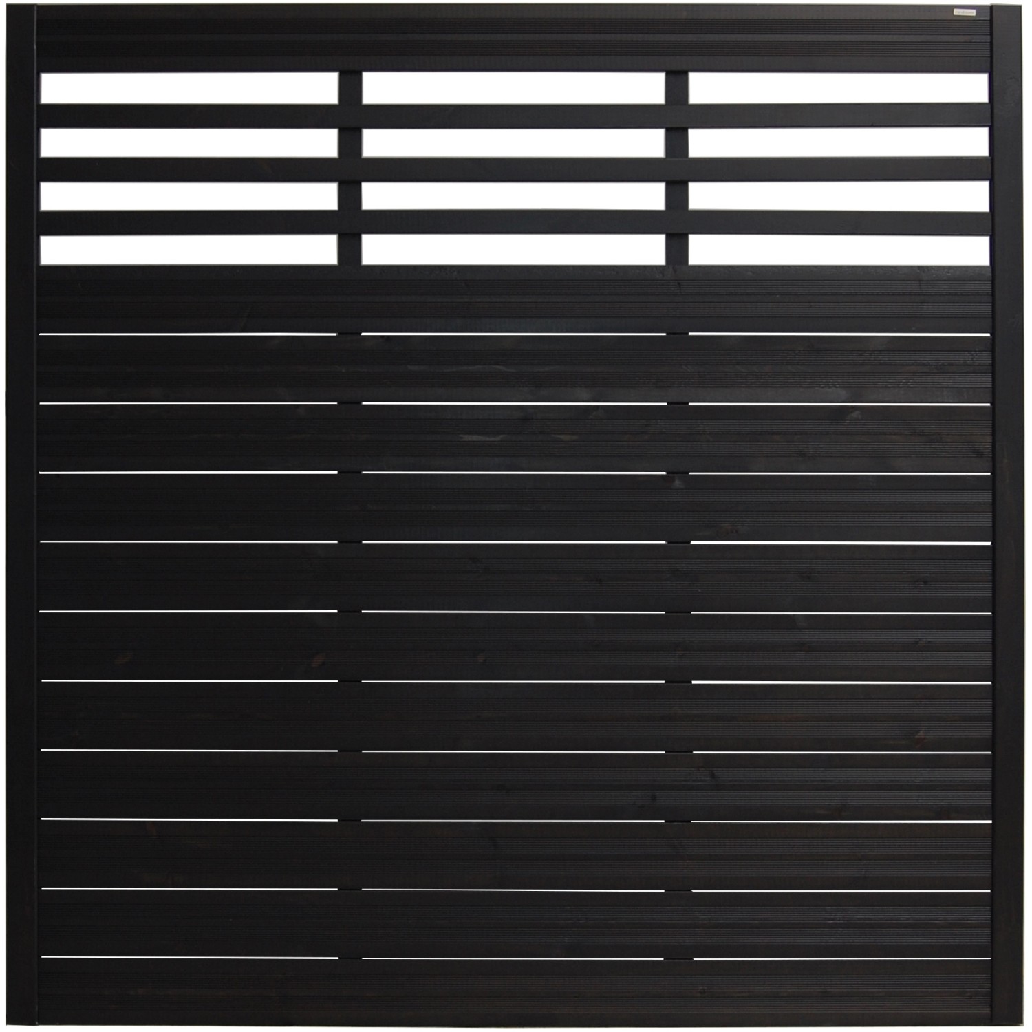 Sichtschutzzaun-Element Soho Anthrazit lackiert 180 cm x 180 cm