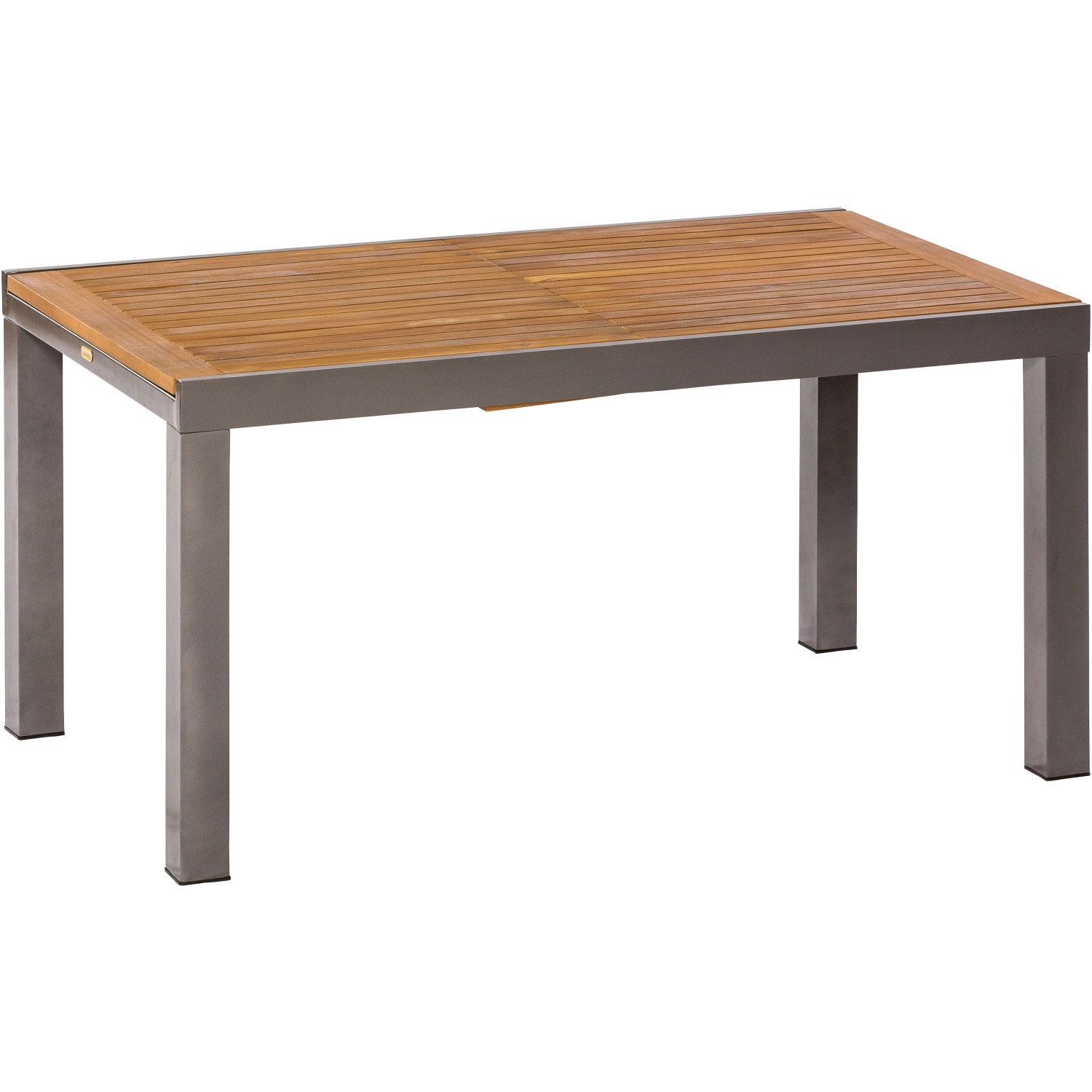 Merxx Gartentisch Santorin Rechteckig ausziehbar Braun 200 cm x 90 cm