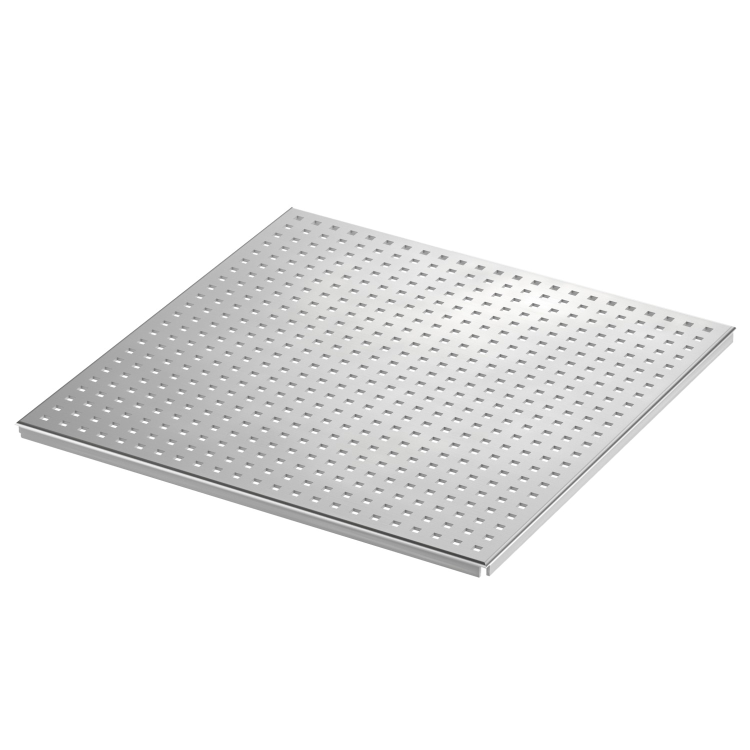 Drainagerost Edelstahl 600 mm x 600 mm x 18 mm