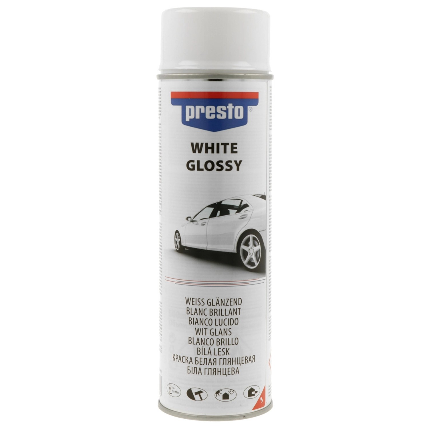 Presto Lackspray Weiß glänzend 500 ml