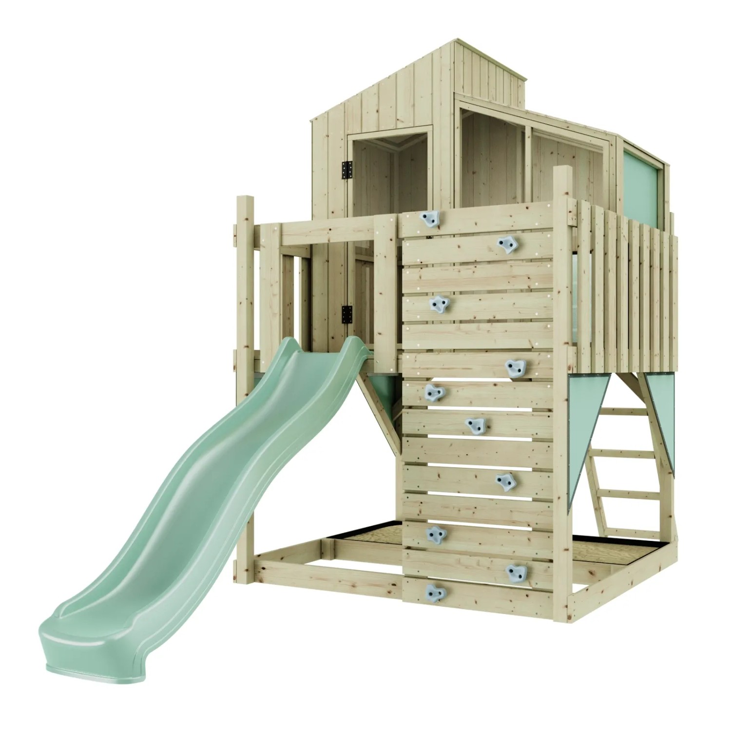 OutdoorToys Stelzenhaus Komet Mintgrün
