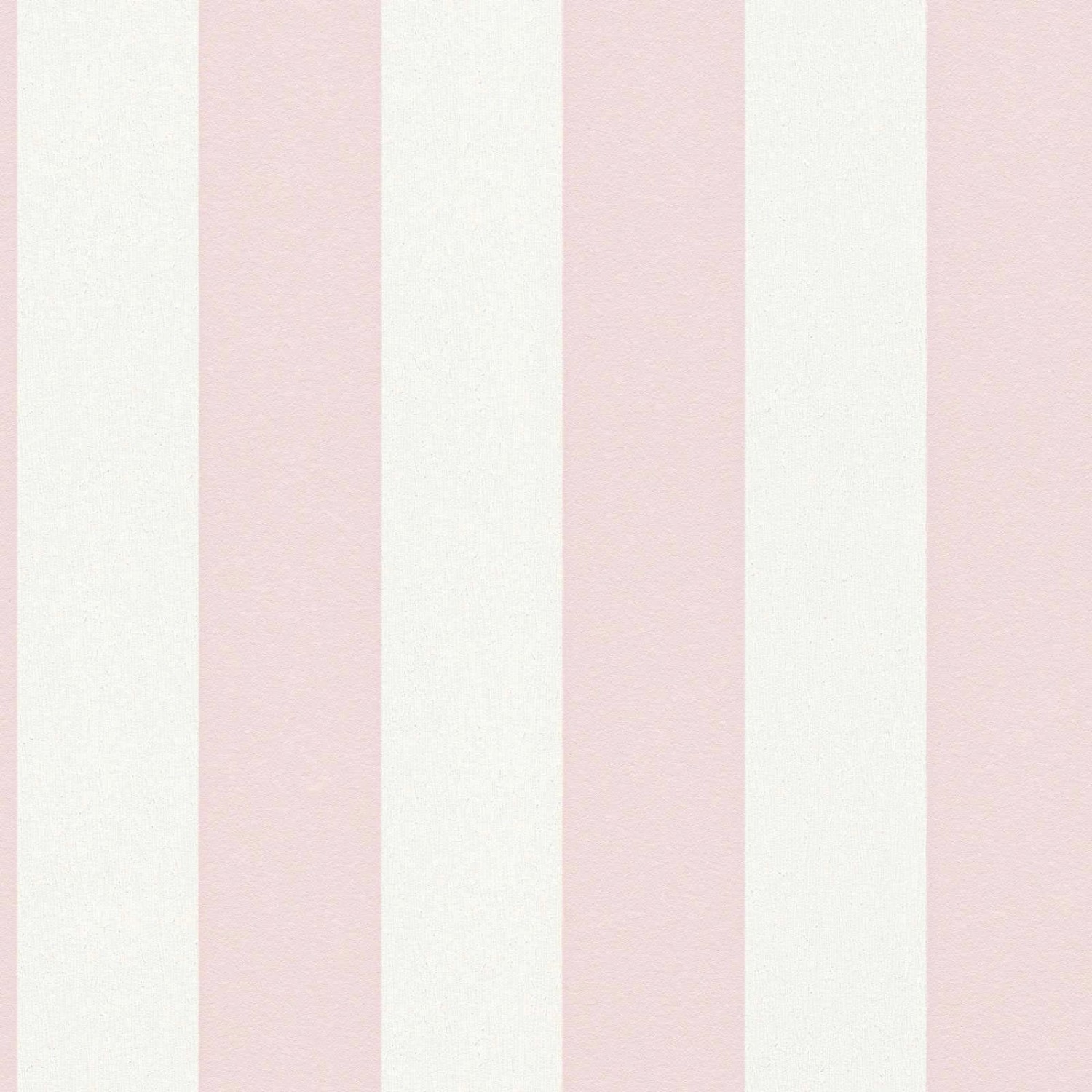Bricoflor Vlies Streifentapete Rosa Weiß Ideal für Mädchenzimmer und Babyzimmer Klassische Vliestapete mit Blockstreifen