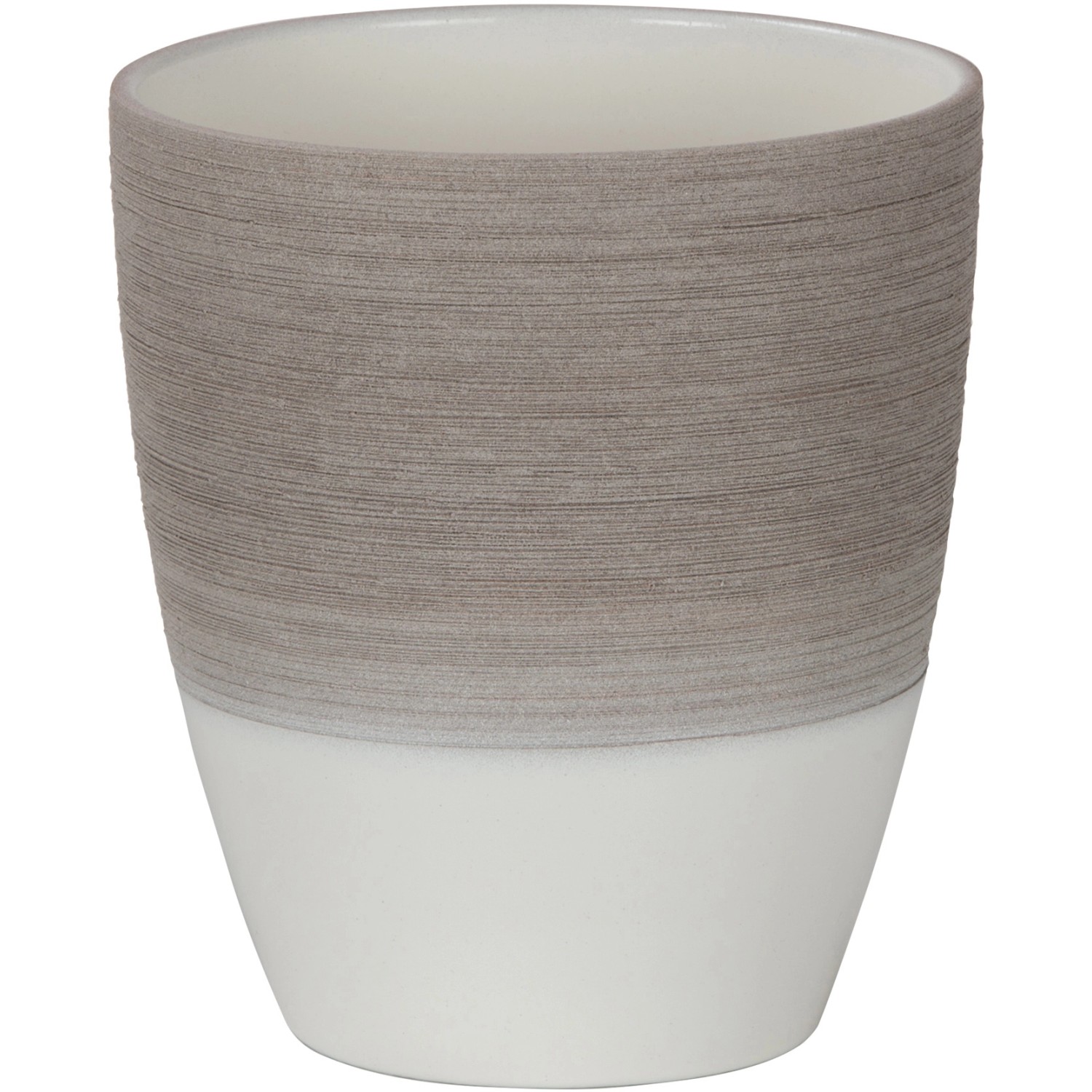 Scheurich Orchideengefäß 650 Ø 13 cm Espresso Cream