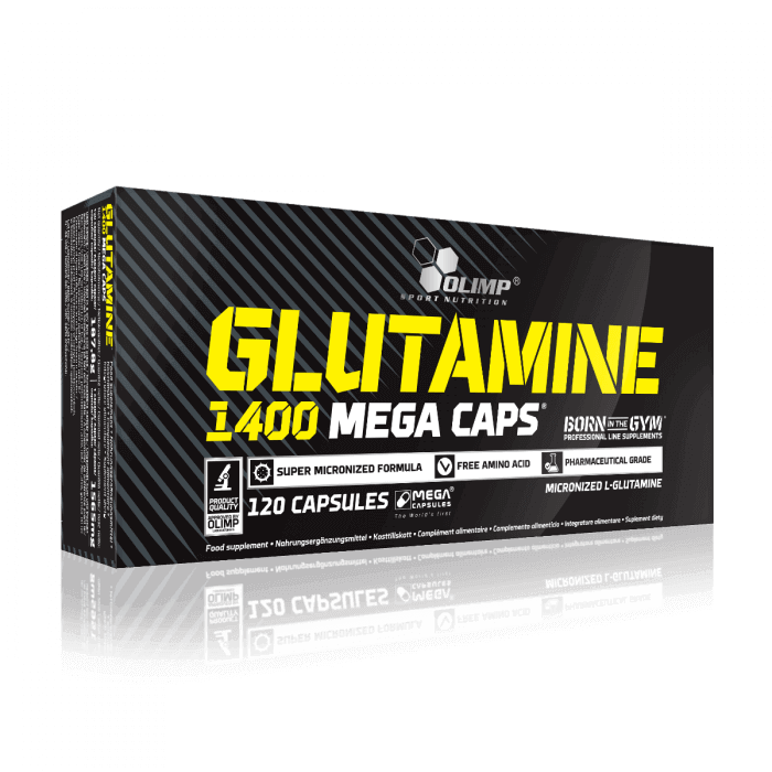 Olimp L-Glutamin Aminosäure 120 Mega Caps Antikatabol