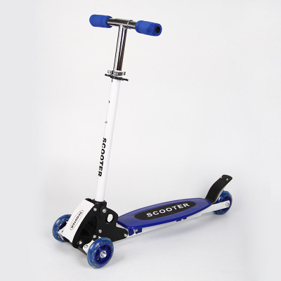 Three-wheeled Scooter Crawler Scooter Four-wheeled Scooter Foldable Buggy Aluminum Alloy Scooter