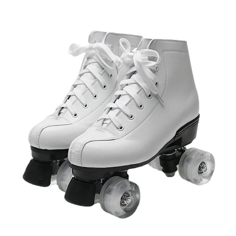 Roller Skates Adult Adult Full Set Beginner Boys Girls Color Children Adjustable Size Roller Skates