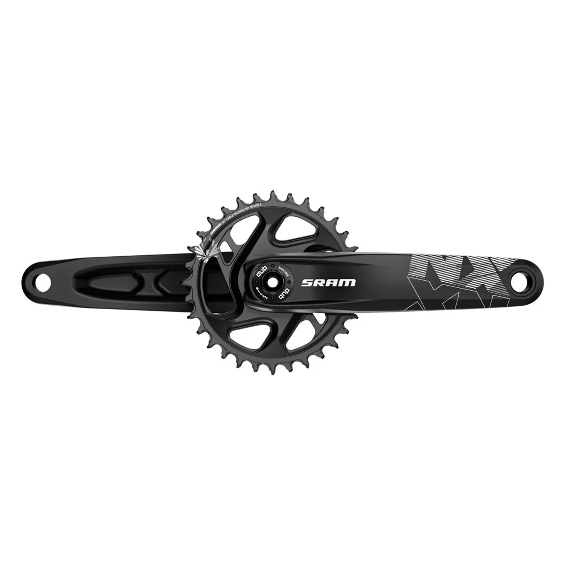 MTB-Kurbelgarnitur Sram Nx Eagle Dub Fat Bike 4 Direct Mount 30T