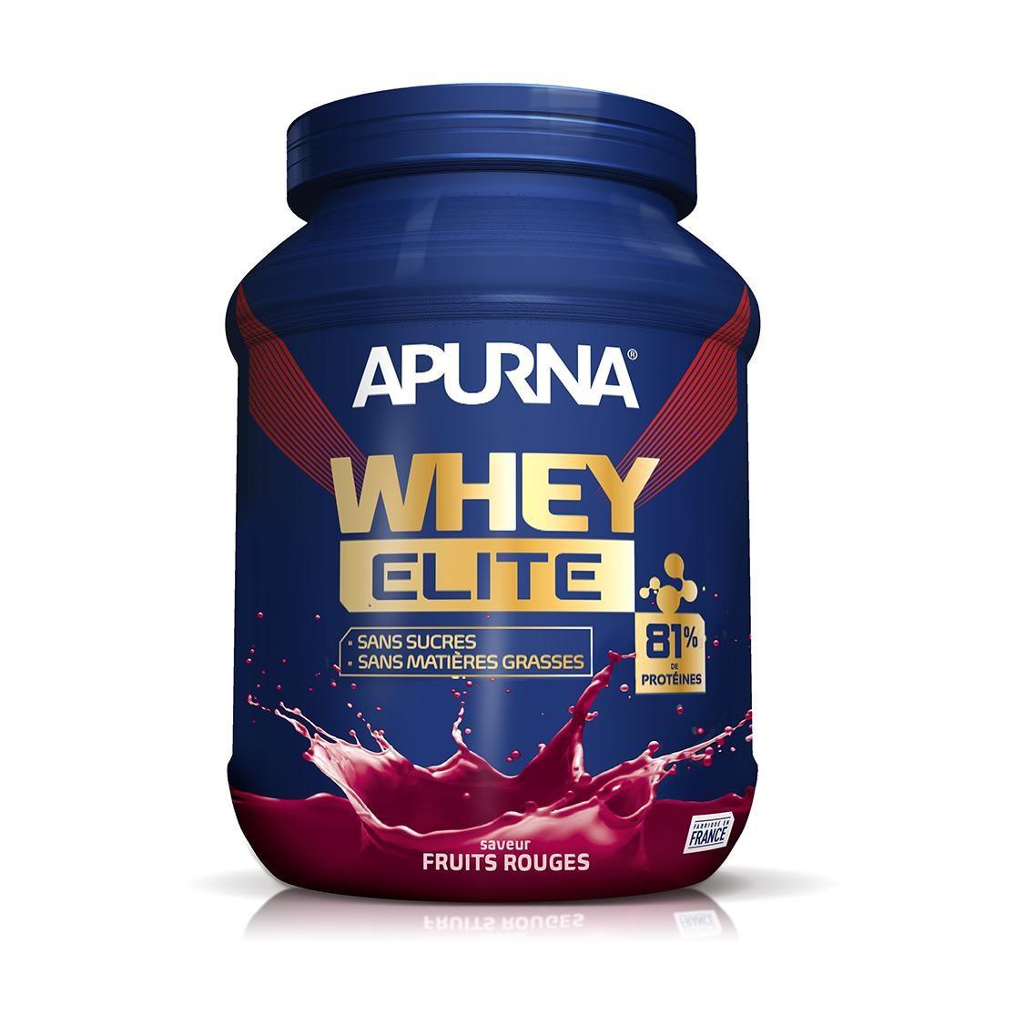 Topf Apurna Whey Elite Fruits Rouges isolat - 750g